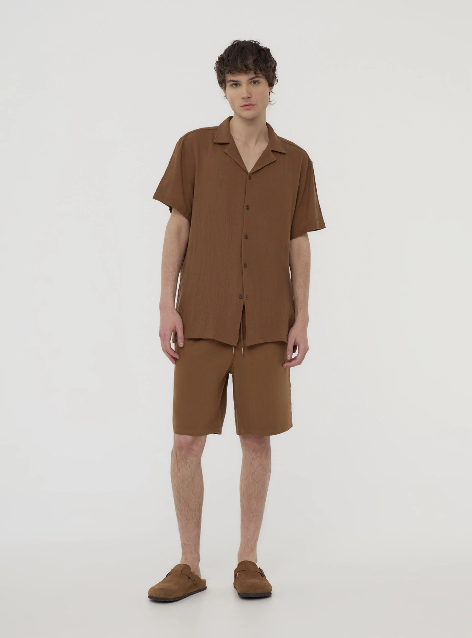 Camicia tinta unita classica - Image 3