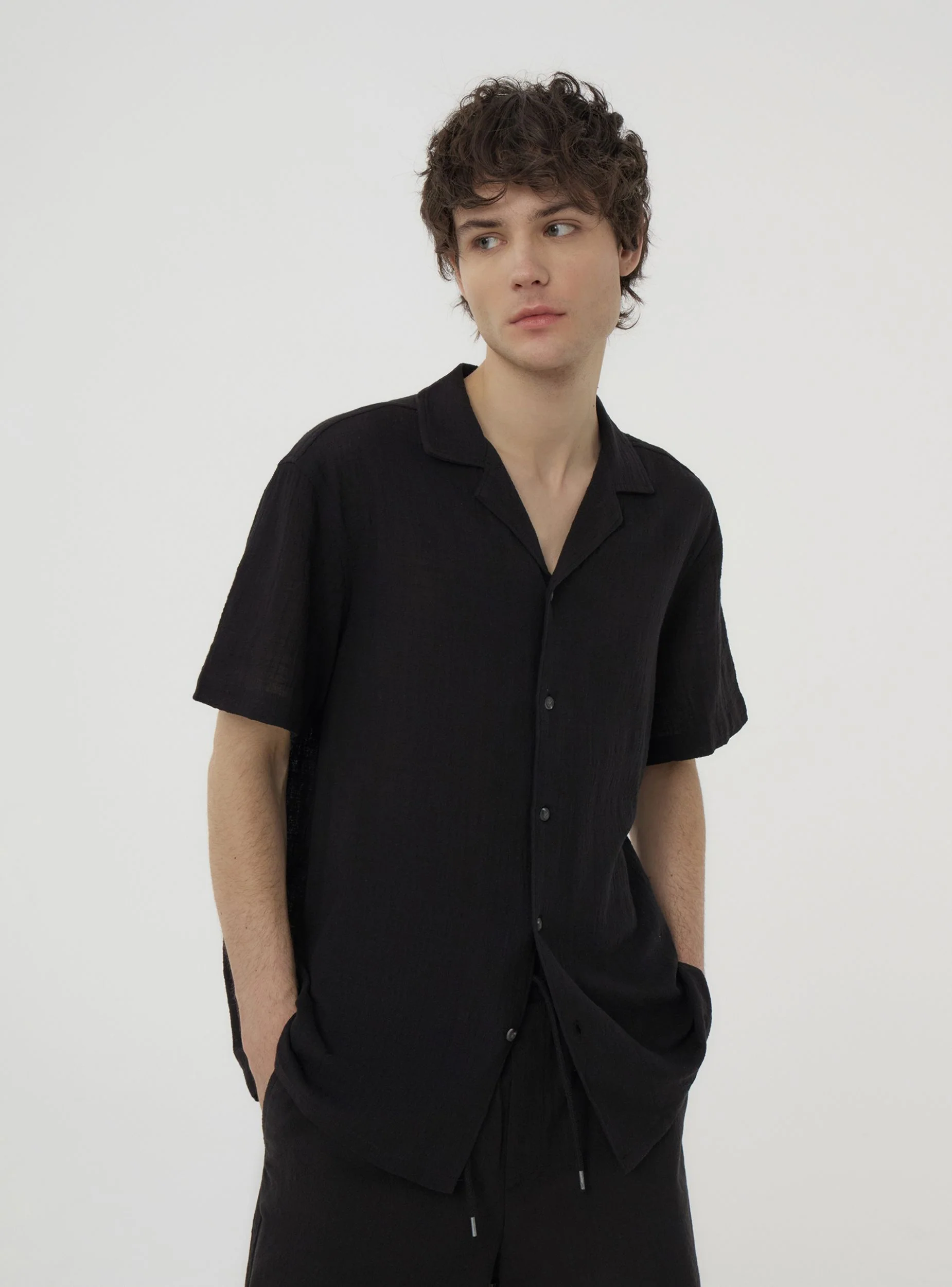 Camicia tinta unita classica - Image 7