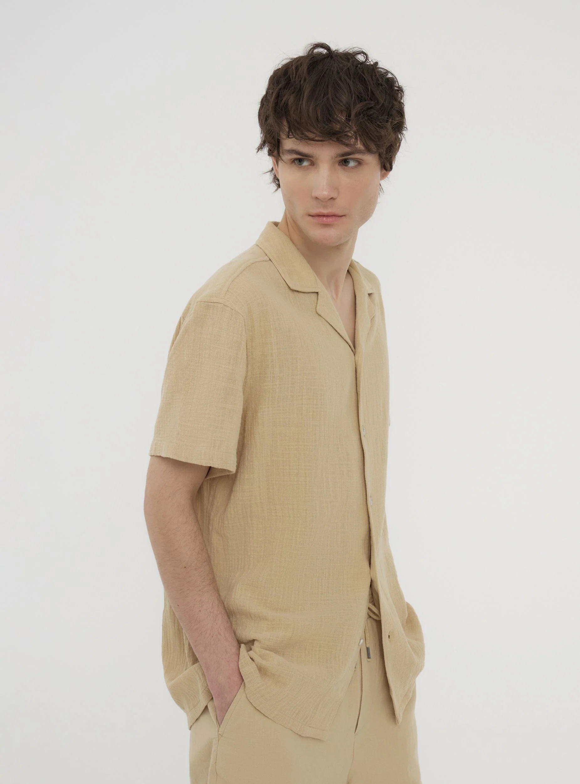 Camicia tinta unita classica - Image 3