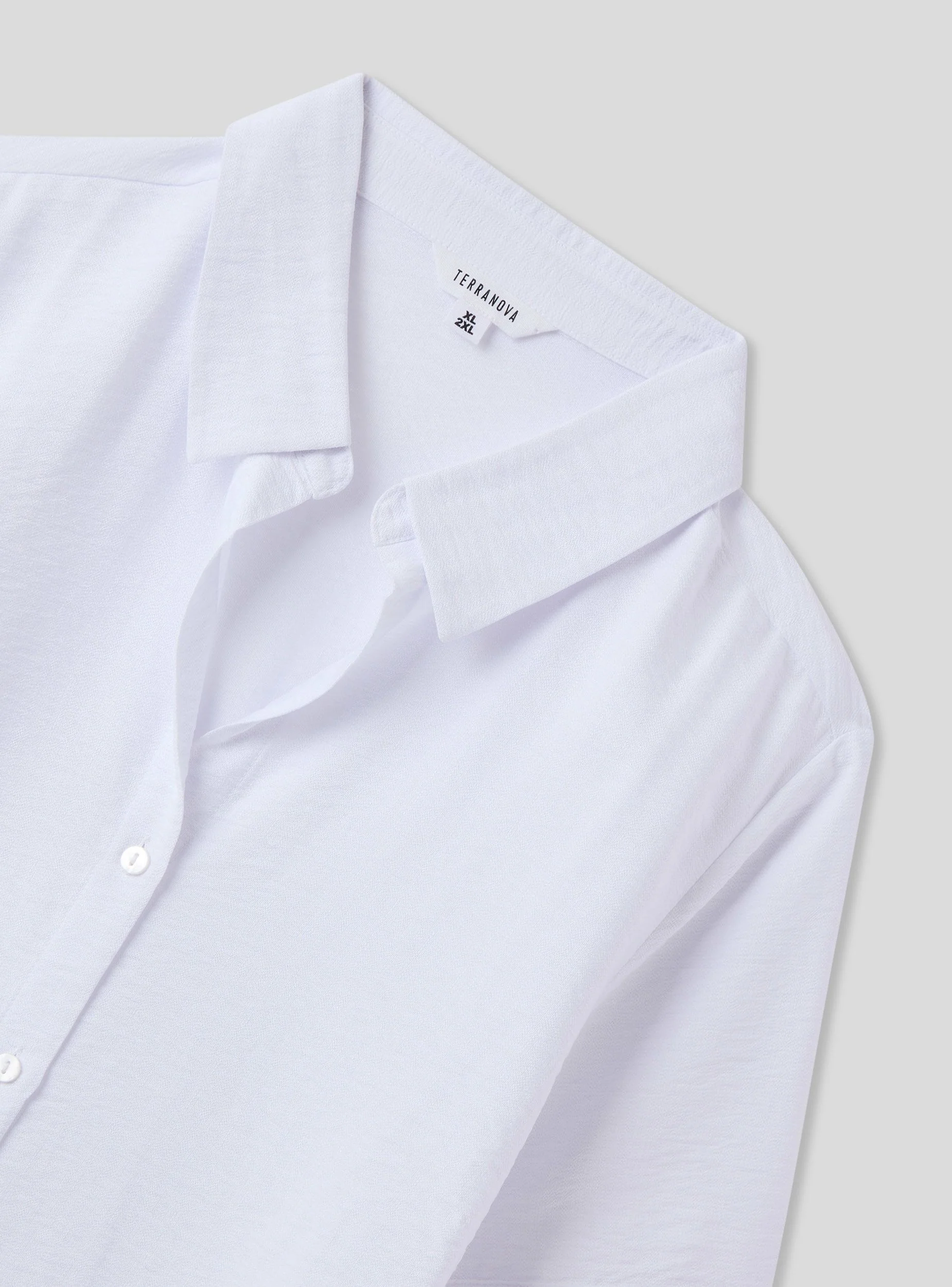Camicia tinta unita tessuto leggero - Image 6