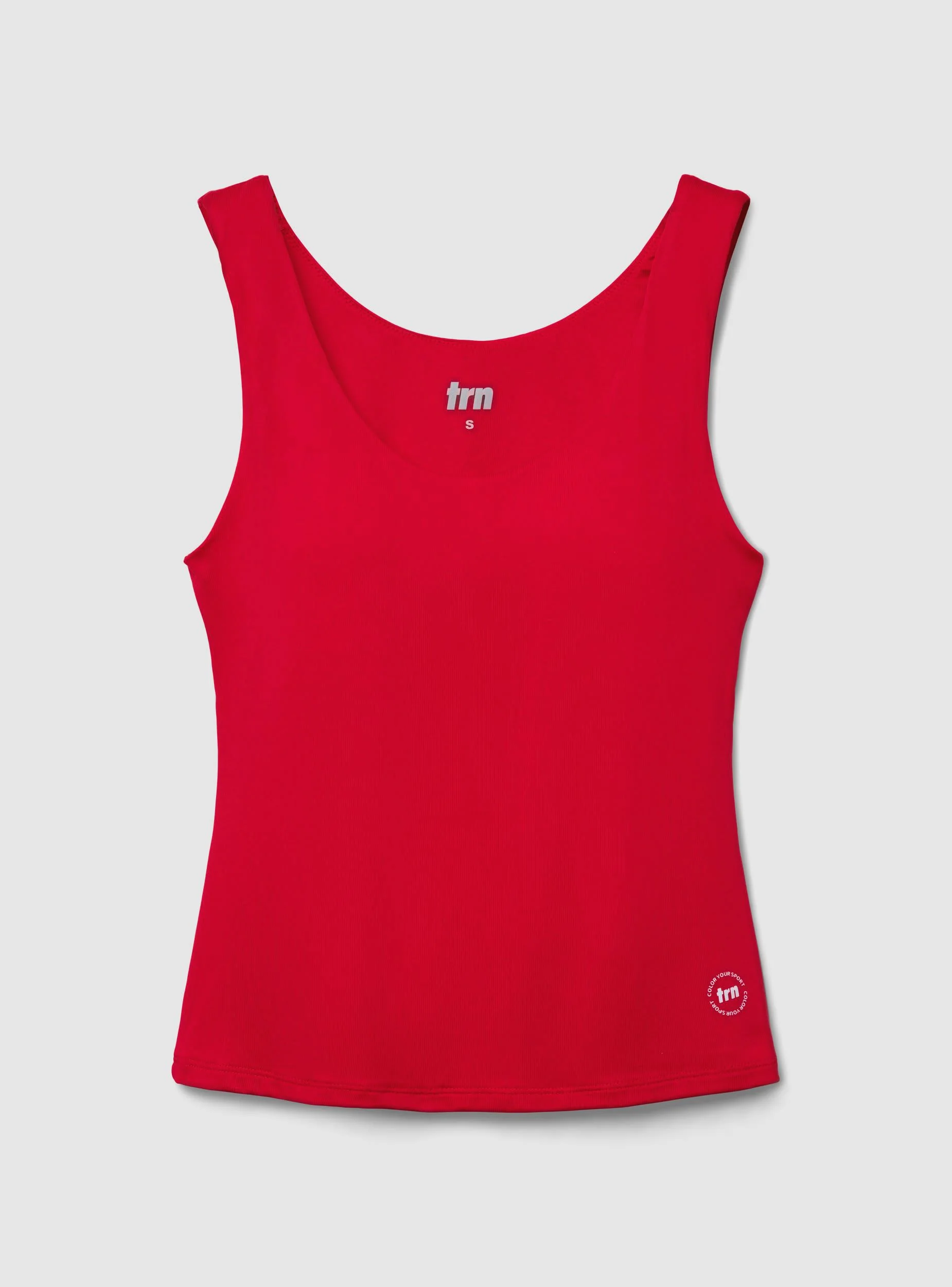 Canotta sportiva slim con coppe - Image 5