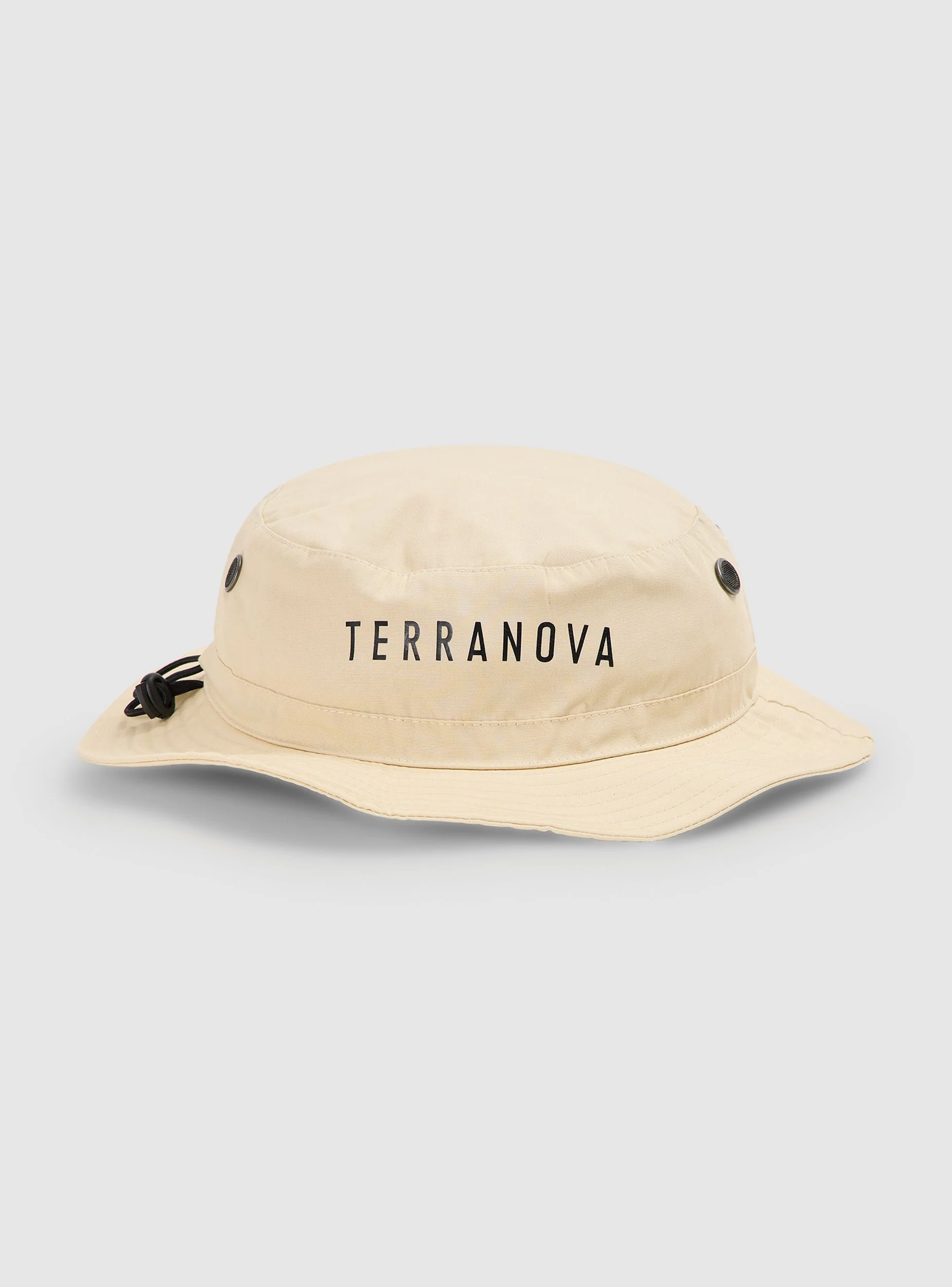 Cappello pescatore con scritta e cordino - Image 3