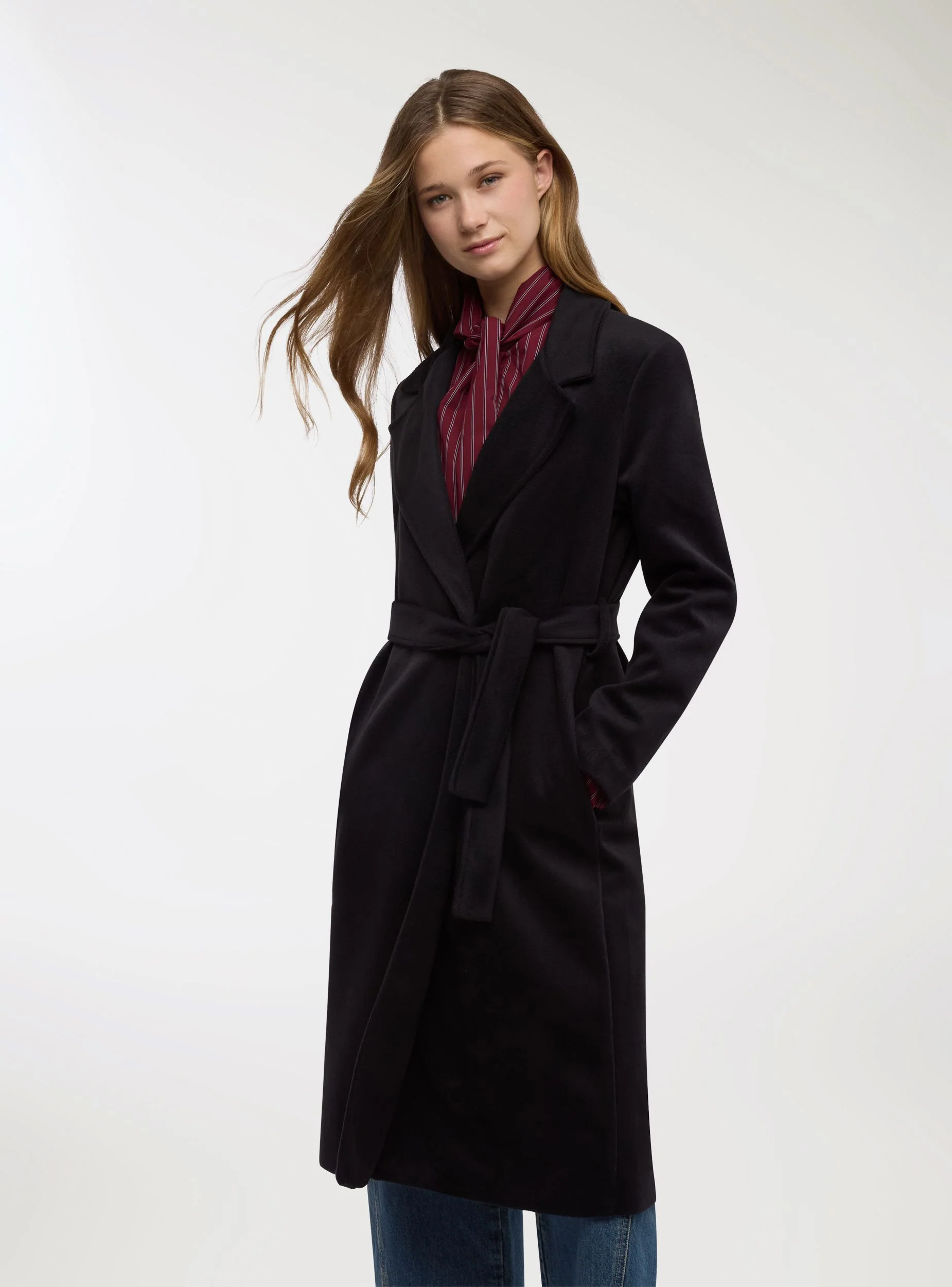 Cappotto con cintura - Image 3