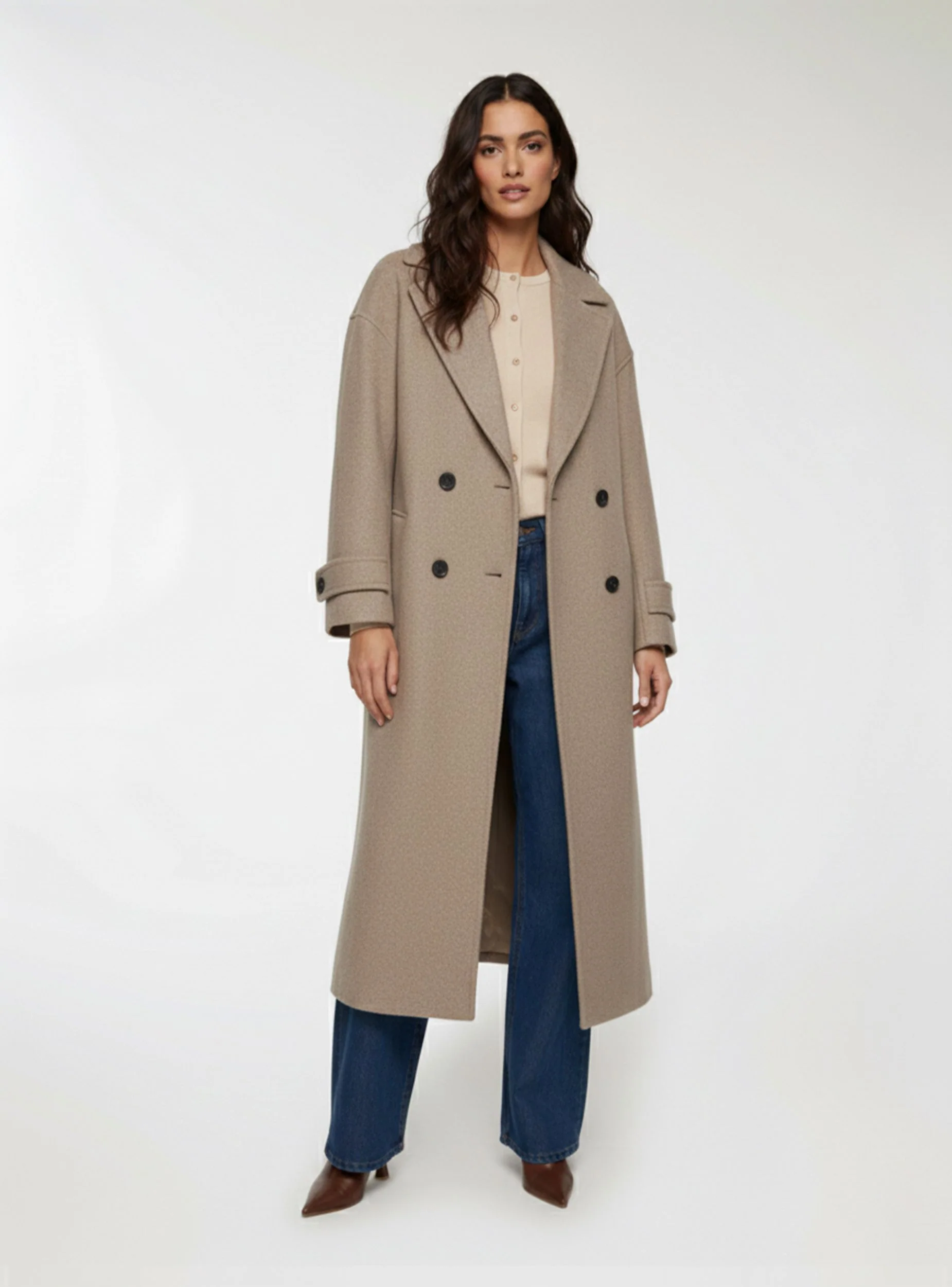 Cappotto doppio petto over - Image 2
