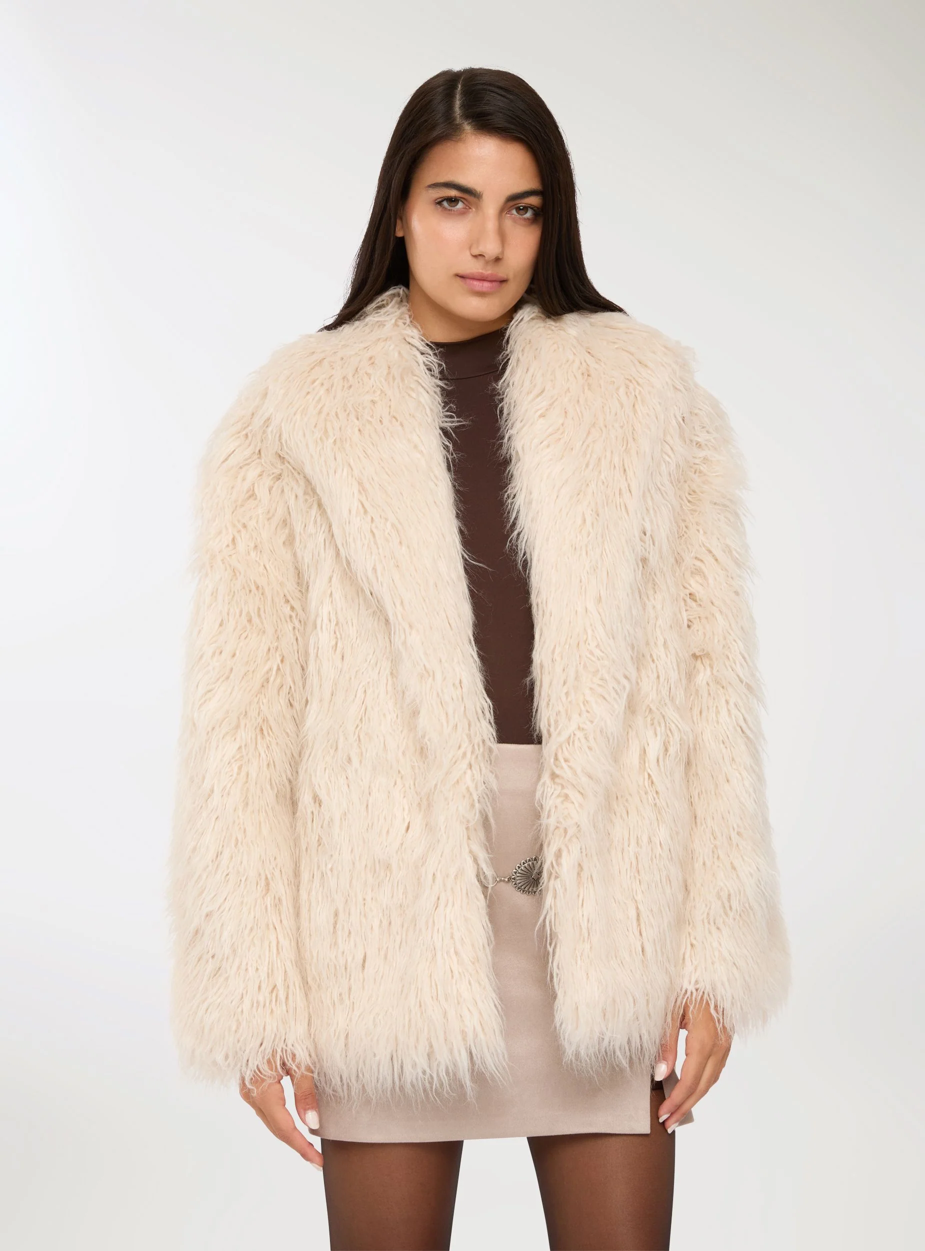 Cappotto in similpelliccia - Image 5