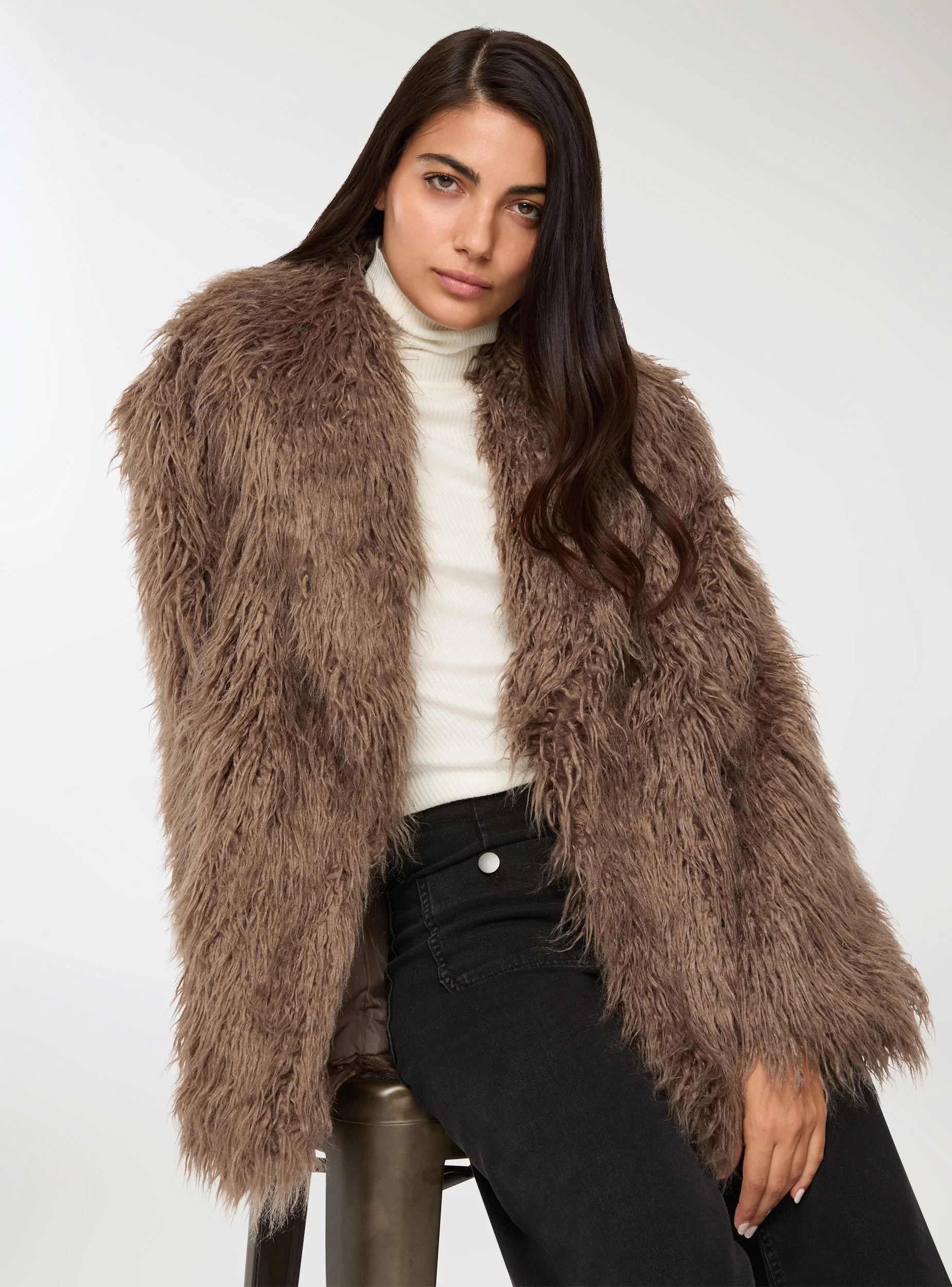 Cappotto in similpelliccia - Image 5