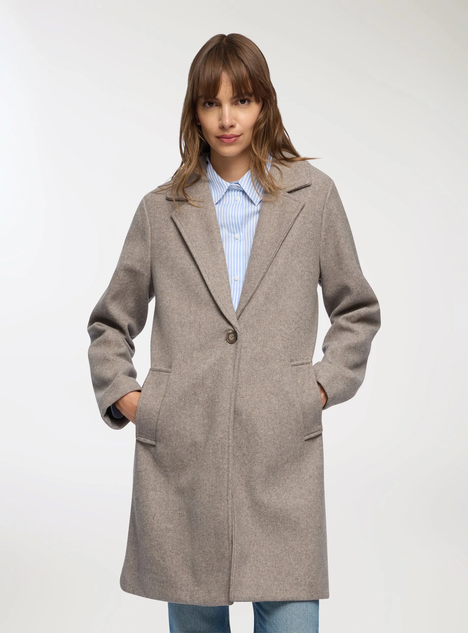 Cappotto slim monopetto - Image 3