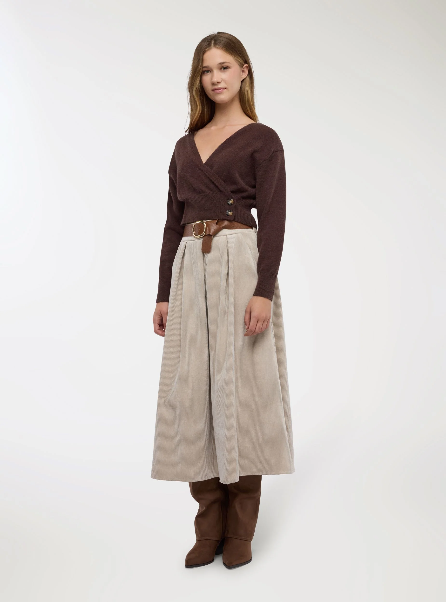 Cardigan chiusura bottoni laterale - Image 4