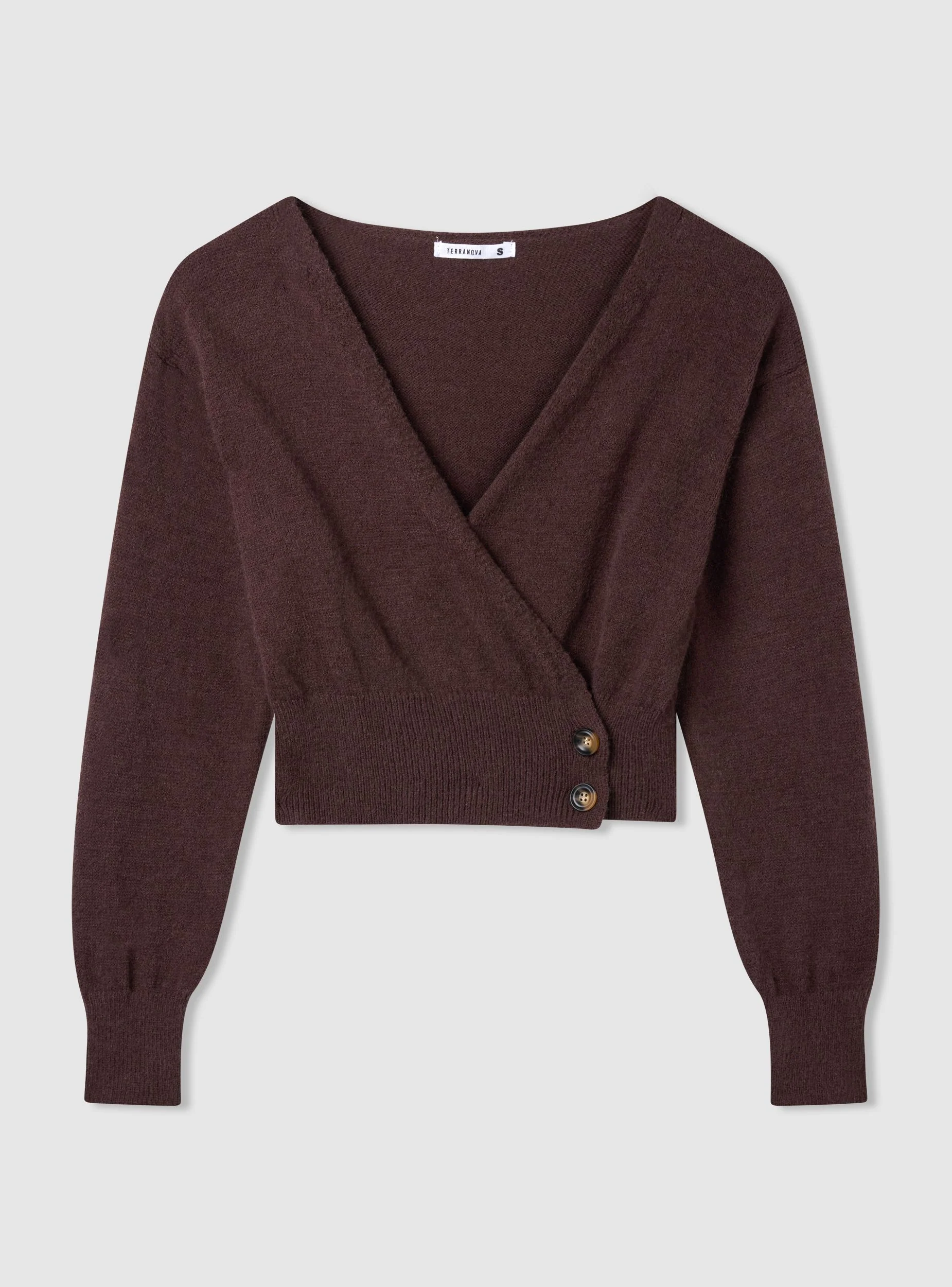 Cardigan chiusura bottoni laterale - Image 6