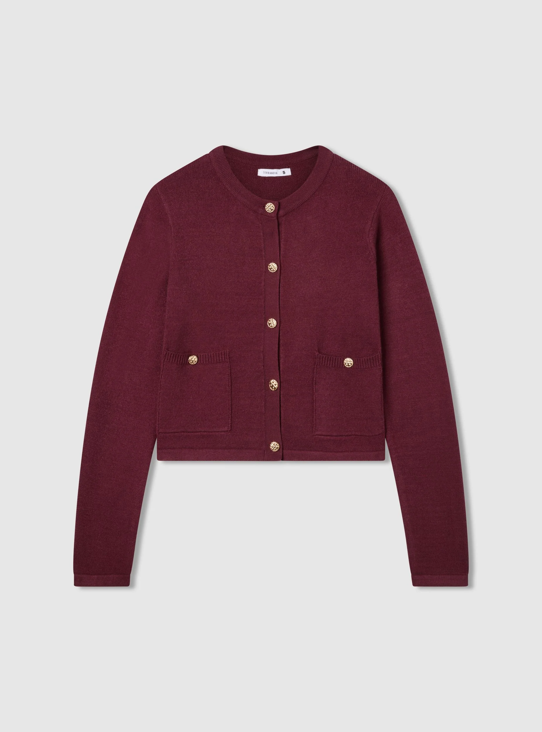 Cardigan con bottoni decorativi - Image 5