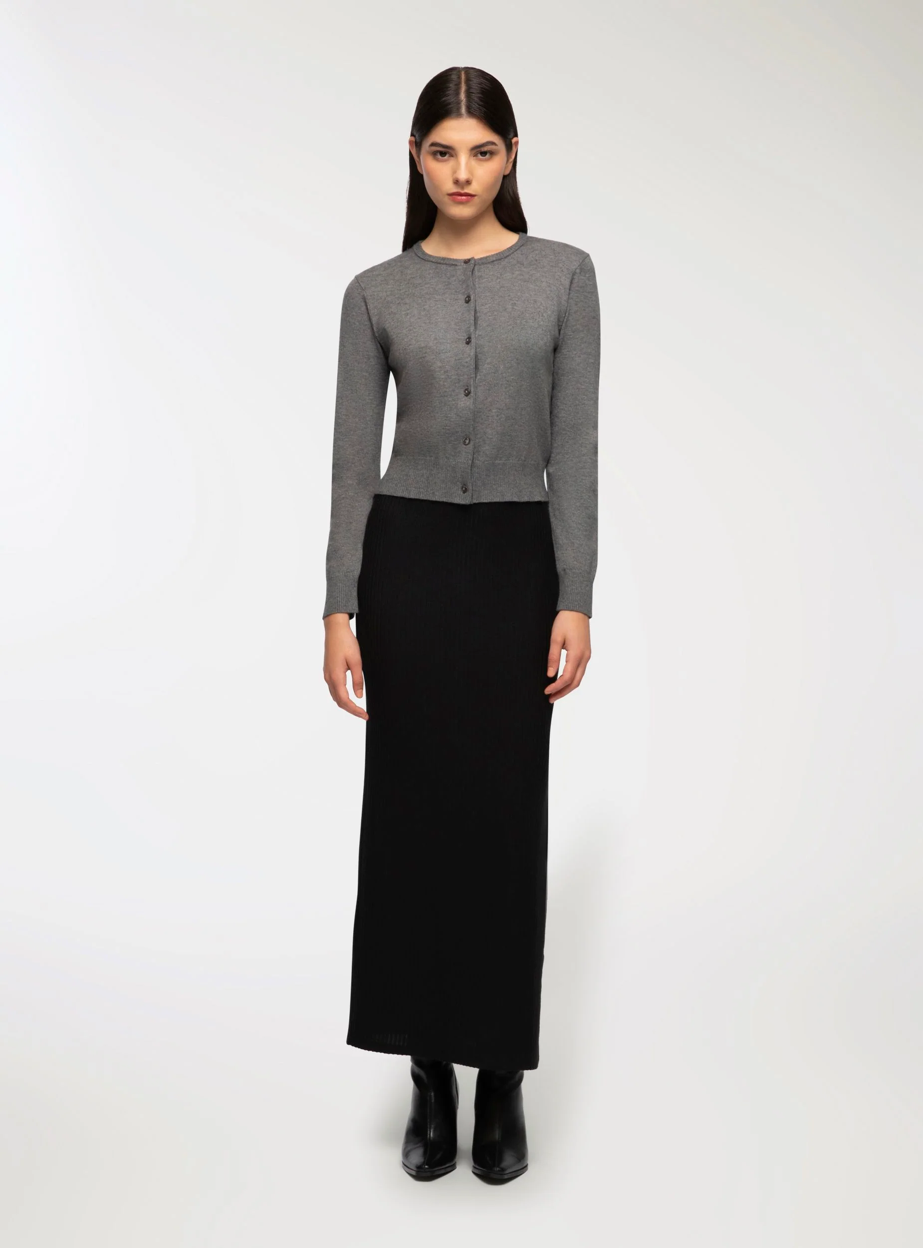 Cardigan con bottoni