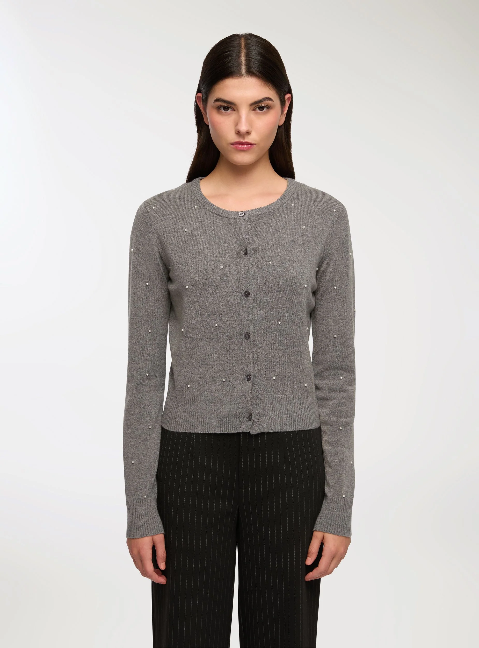 Cardigan con perle - Image 3