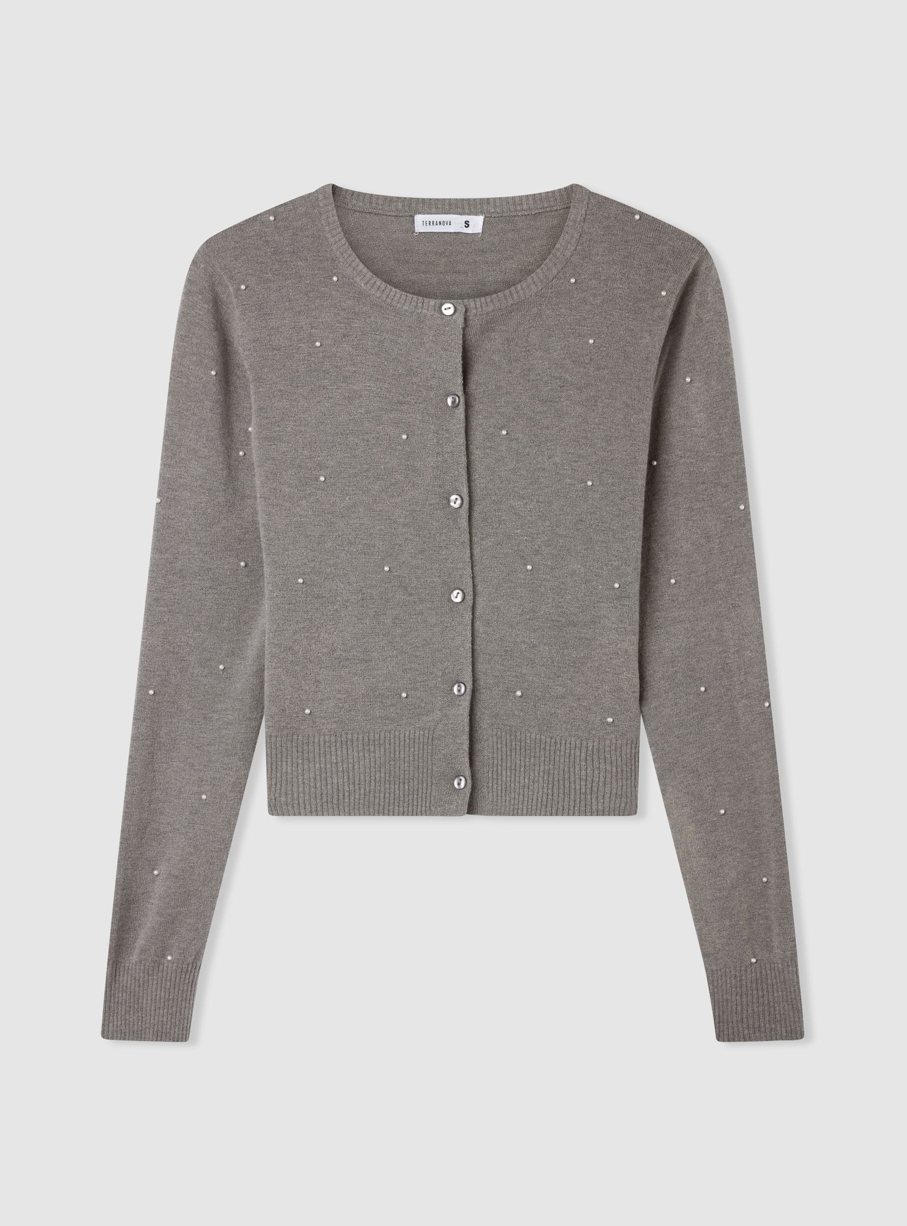 Cardigan con perle - Image 7