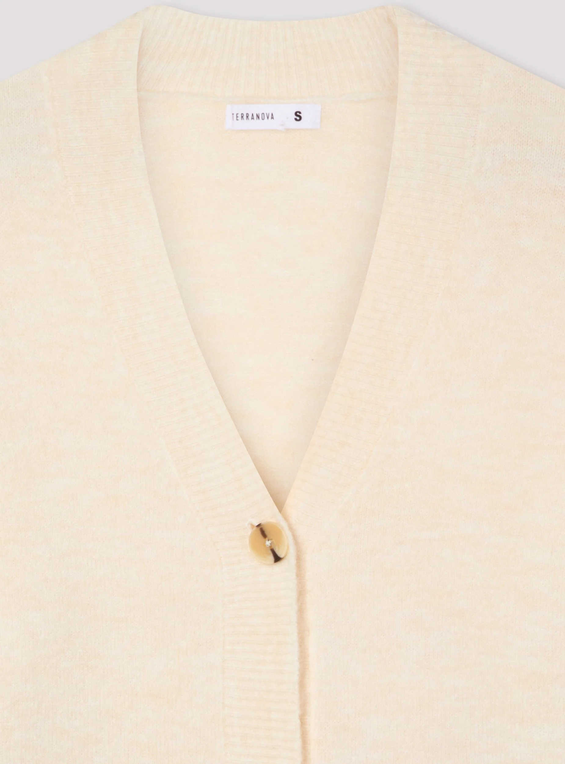 Cardigan con scollo a V e tasche - Image 6