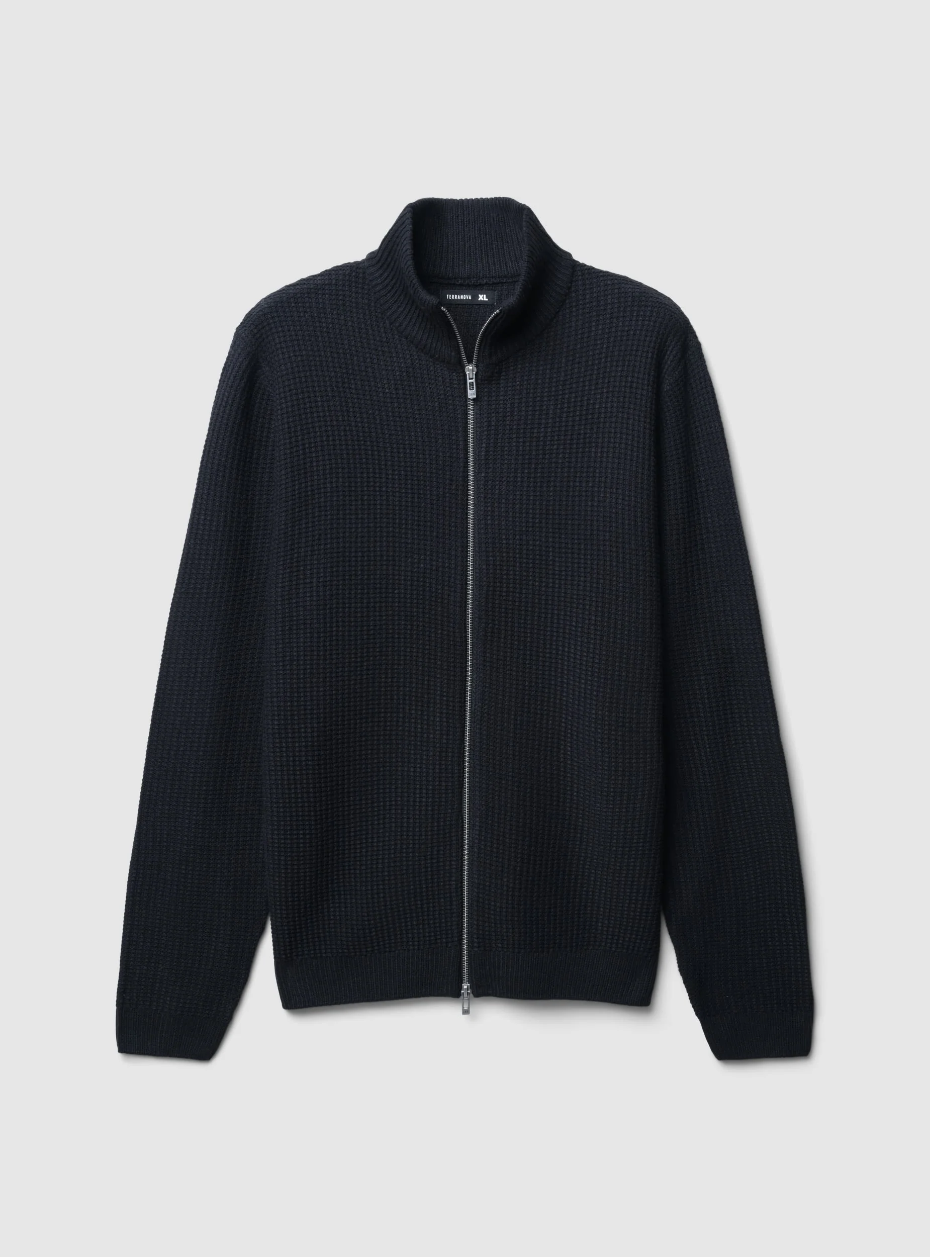 Cardigan con zip a doppio cursore - Image 7