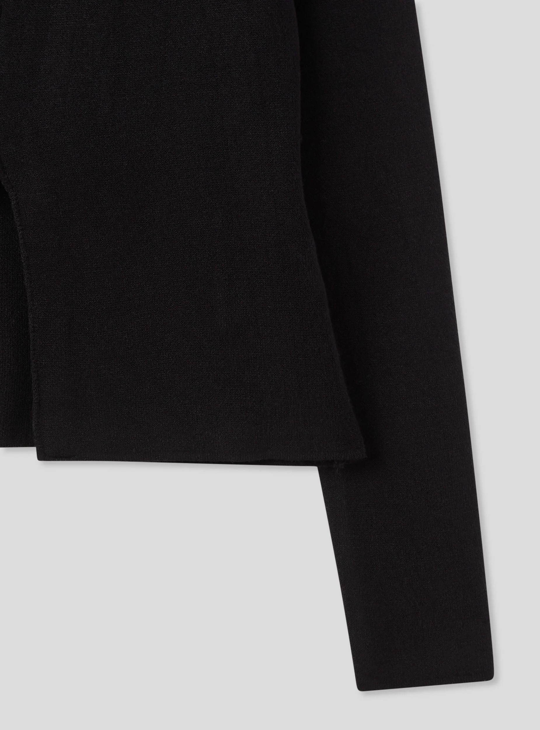 Cardigan con zip bidirezionale - Image 5