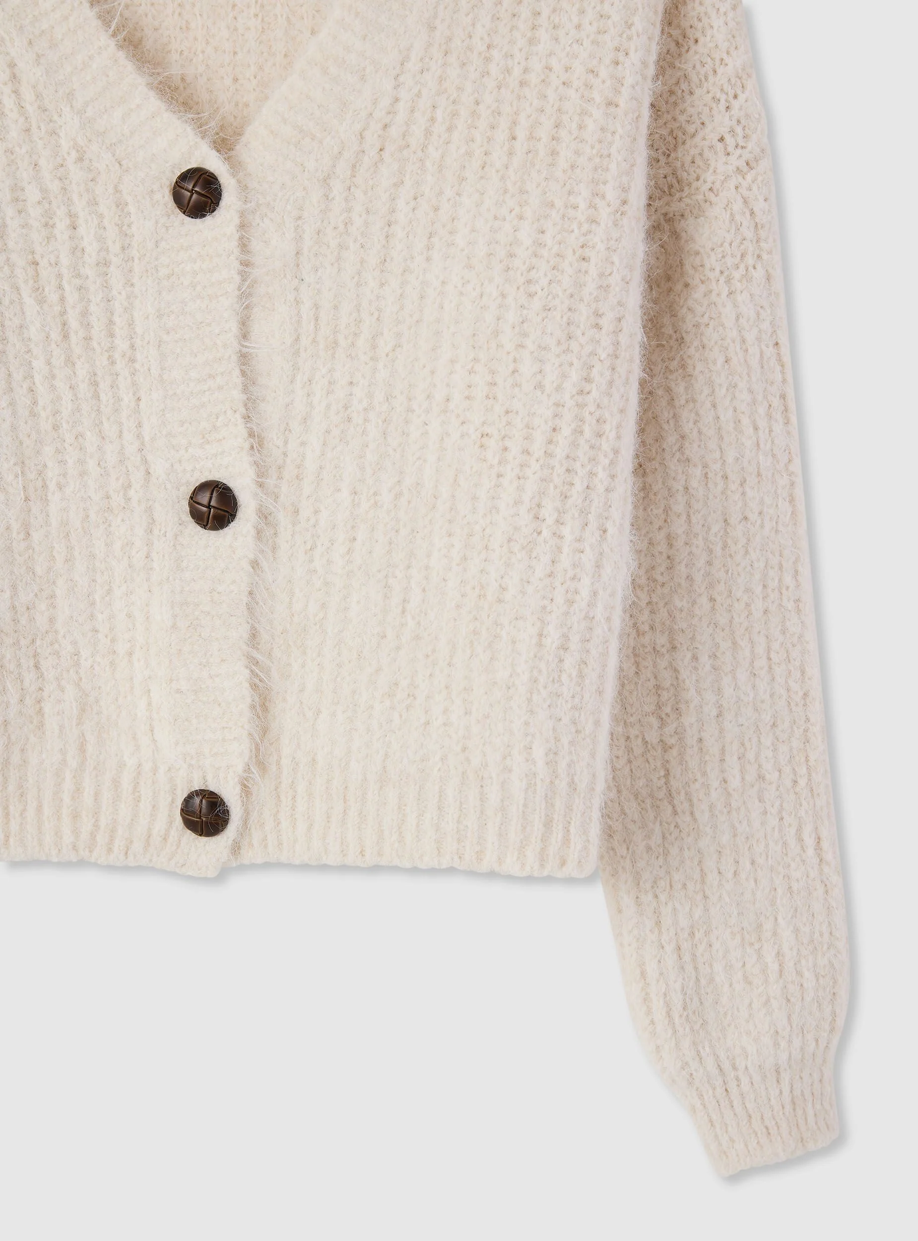 Cardigan corto con bottoni - Image 7