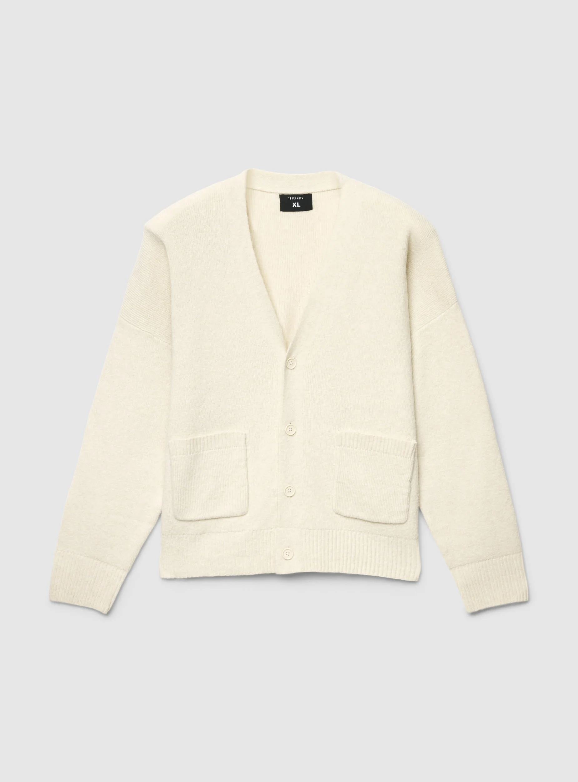 Cardigan scollo a V boxy fit - Image 4