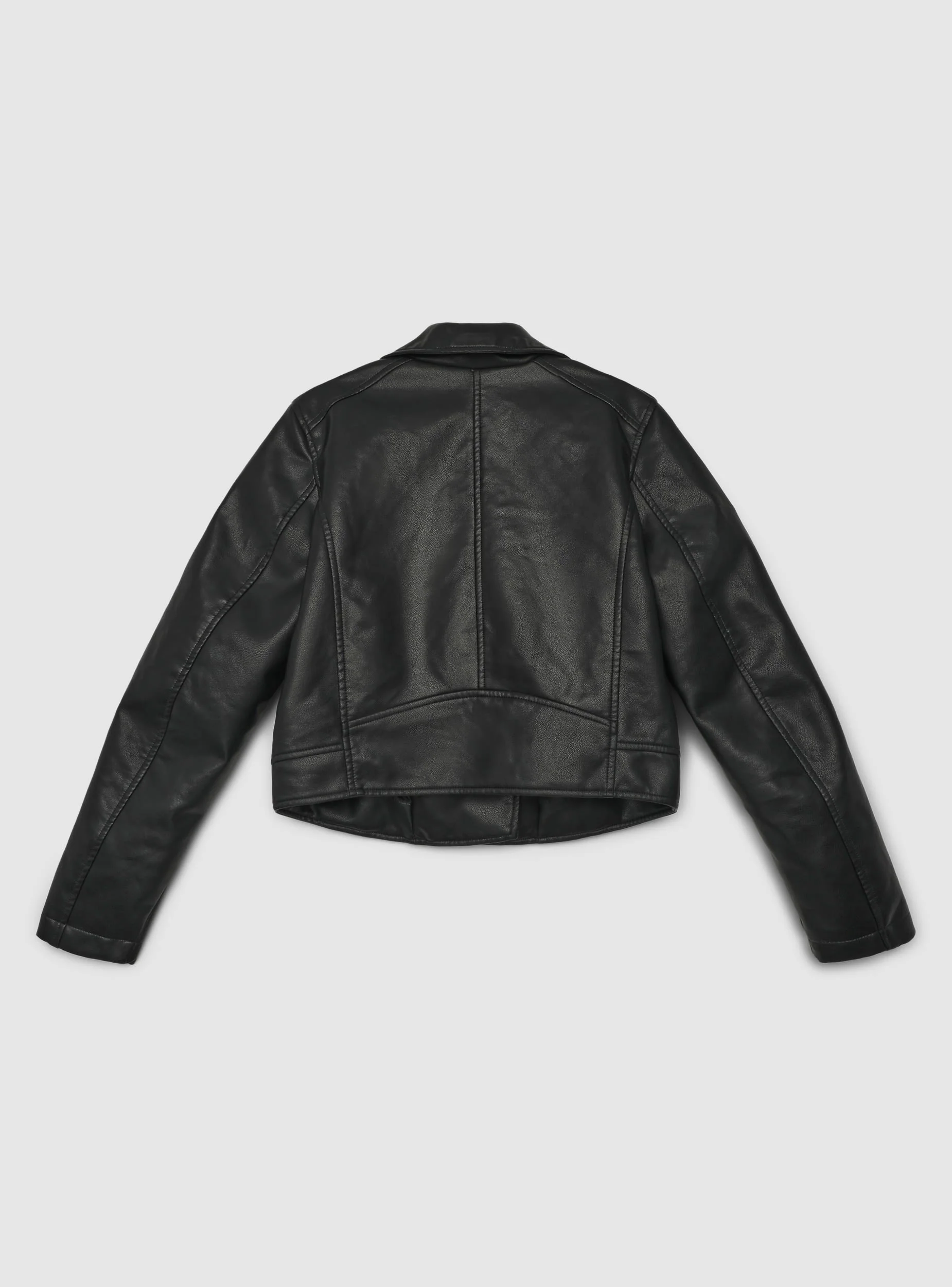 Chiodo crop similpelle - Image 6