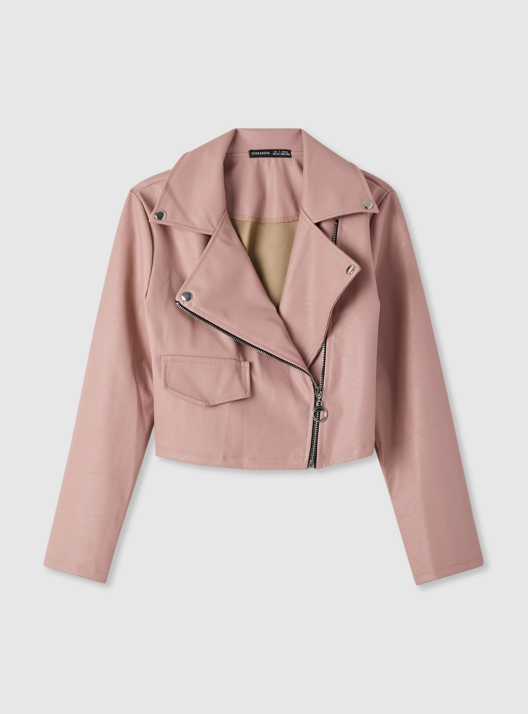 Chiodo crop similpelle - Image 6