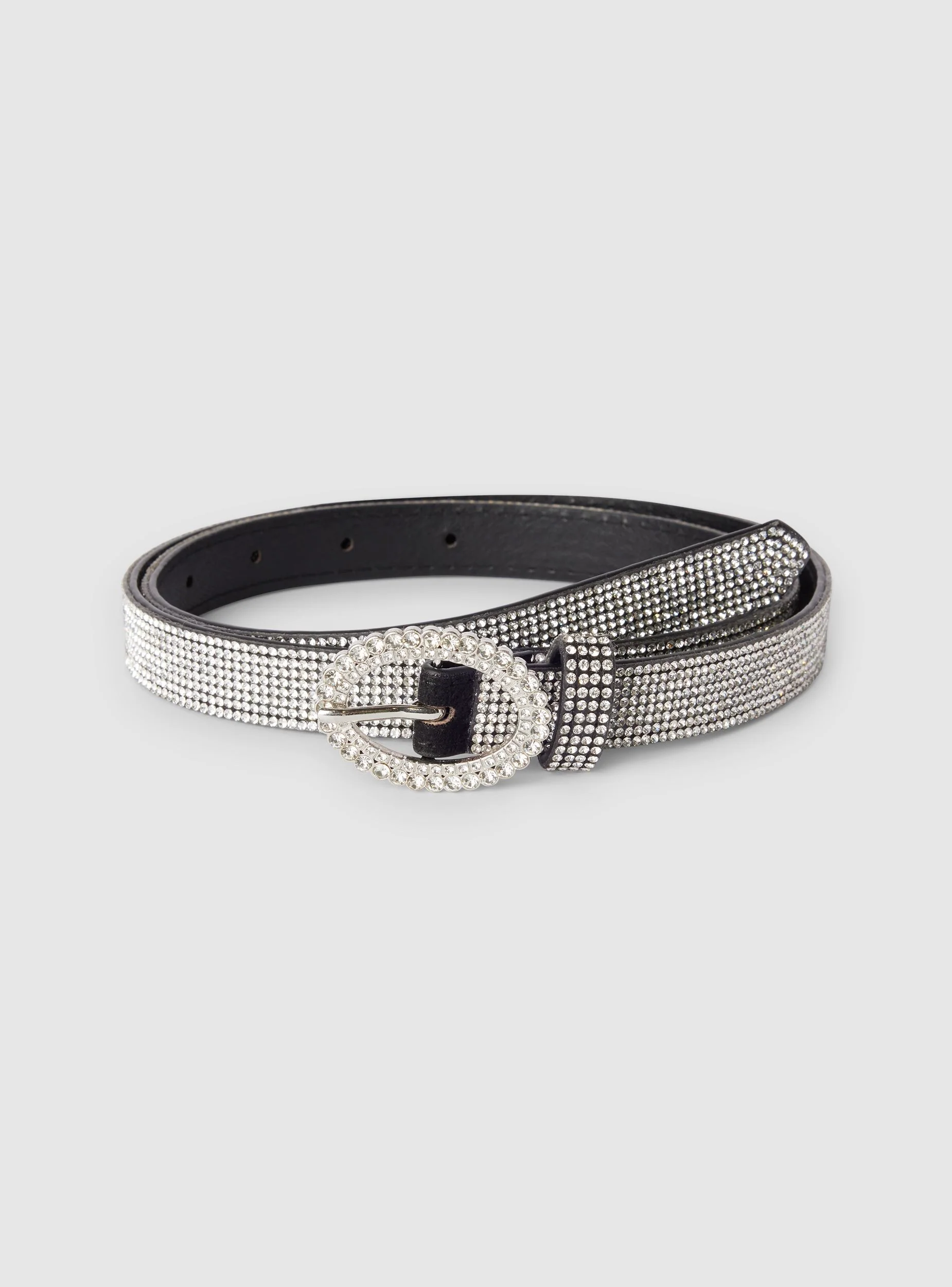 Cintura sottile con strass - Image 2