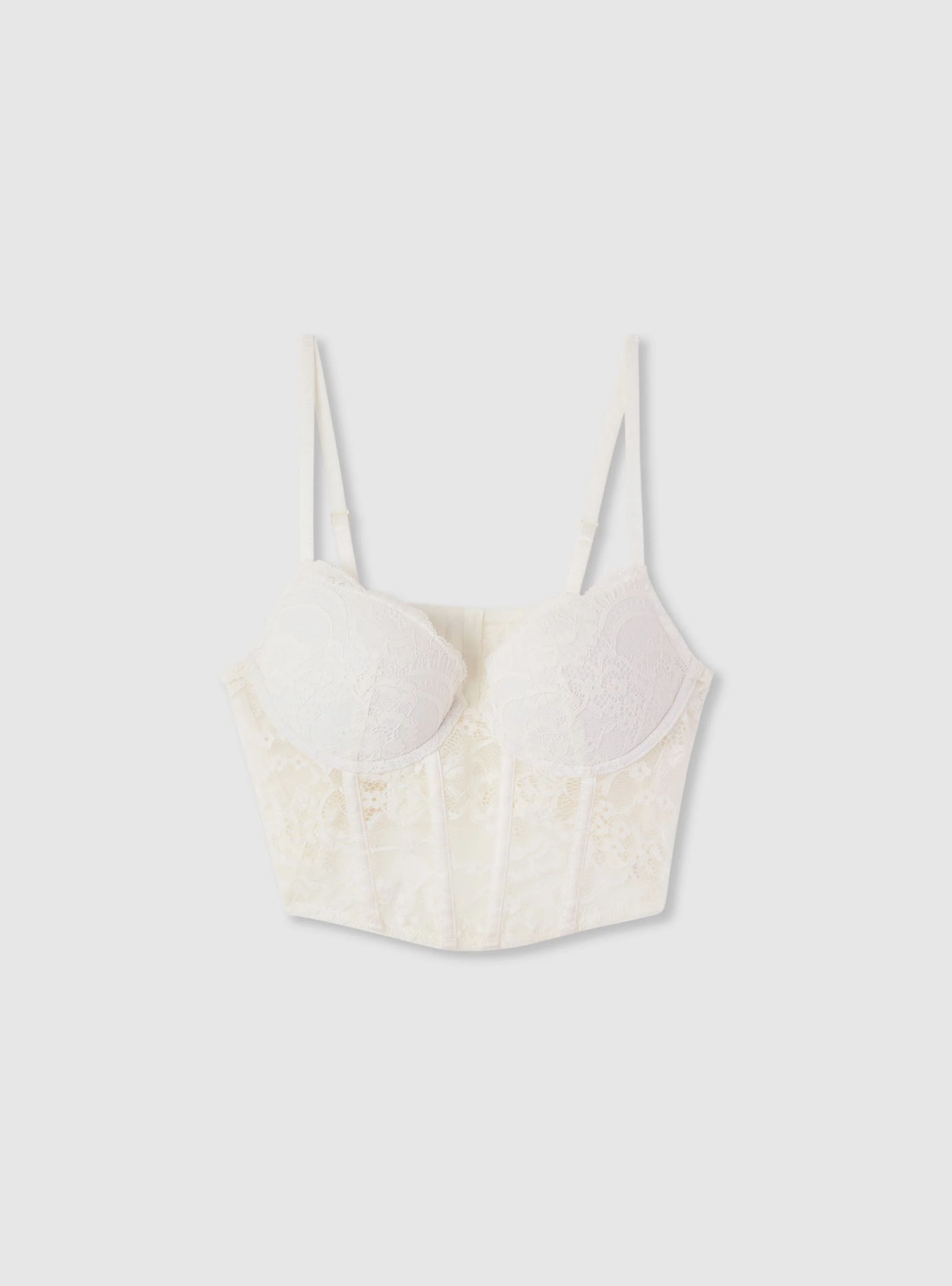 Corsetto in pizzo con coppe - Image 6