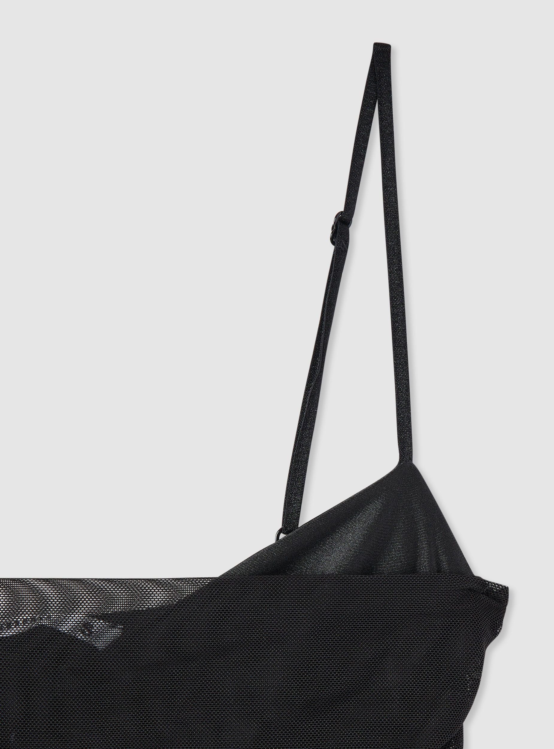 Corsetto in satin con tulle - Image 2