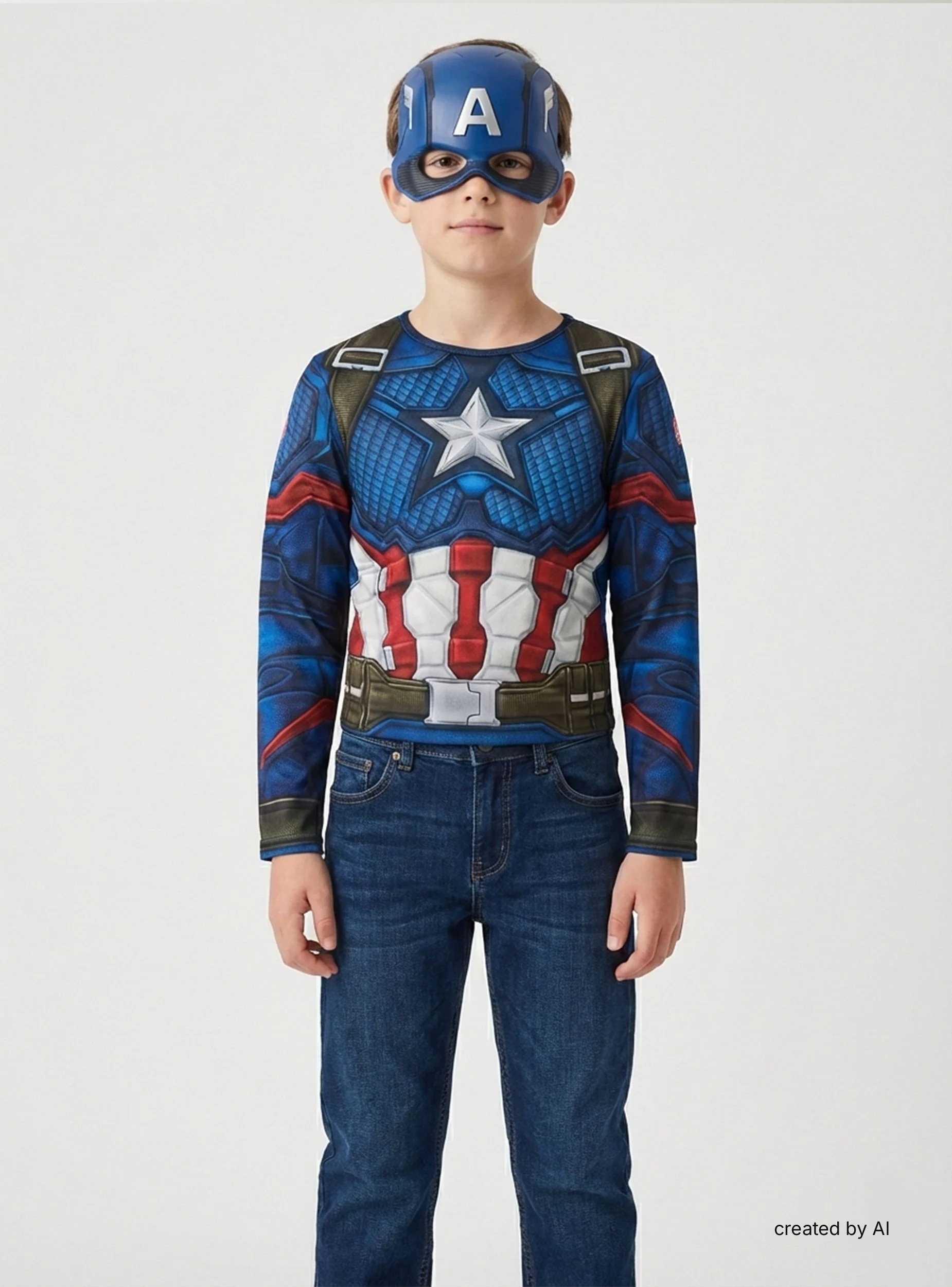 Costume di Captain America - Image 4