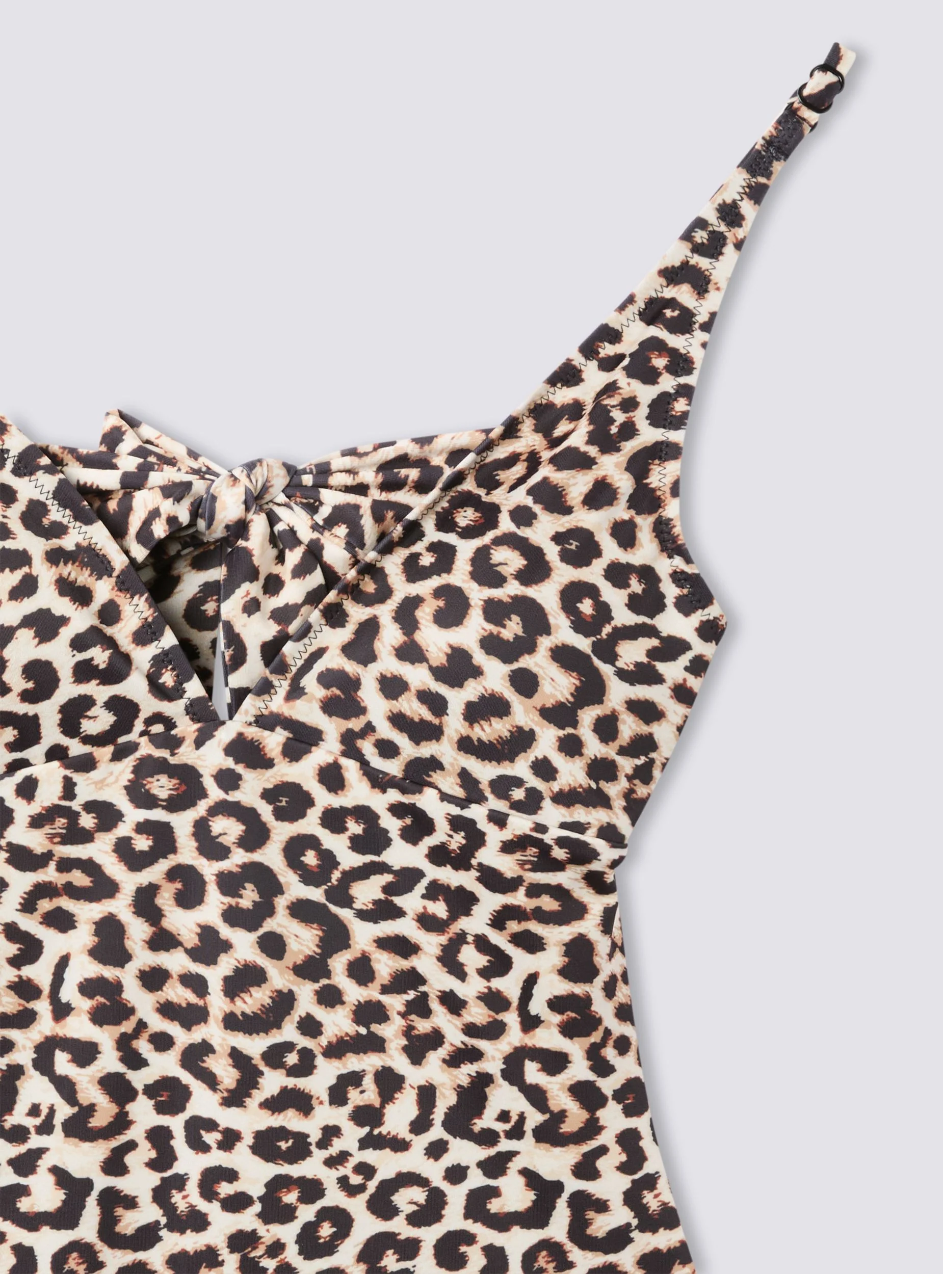 Costume intero con coppe e stampa animalier - Image 5