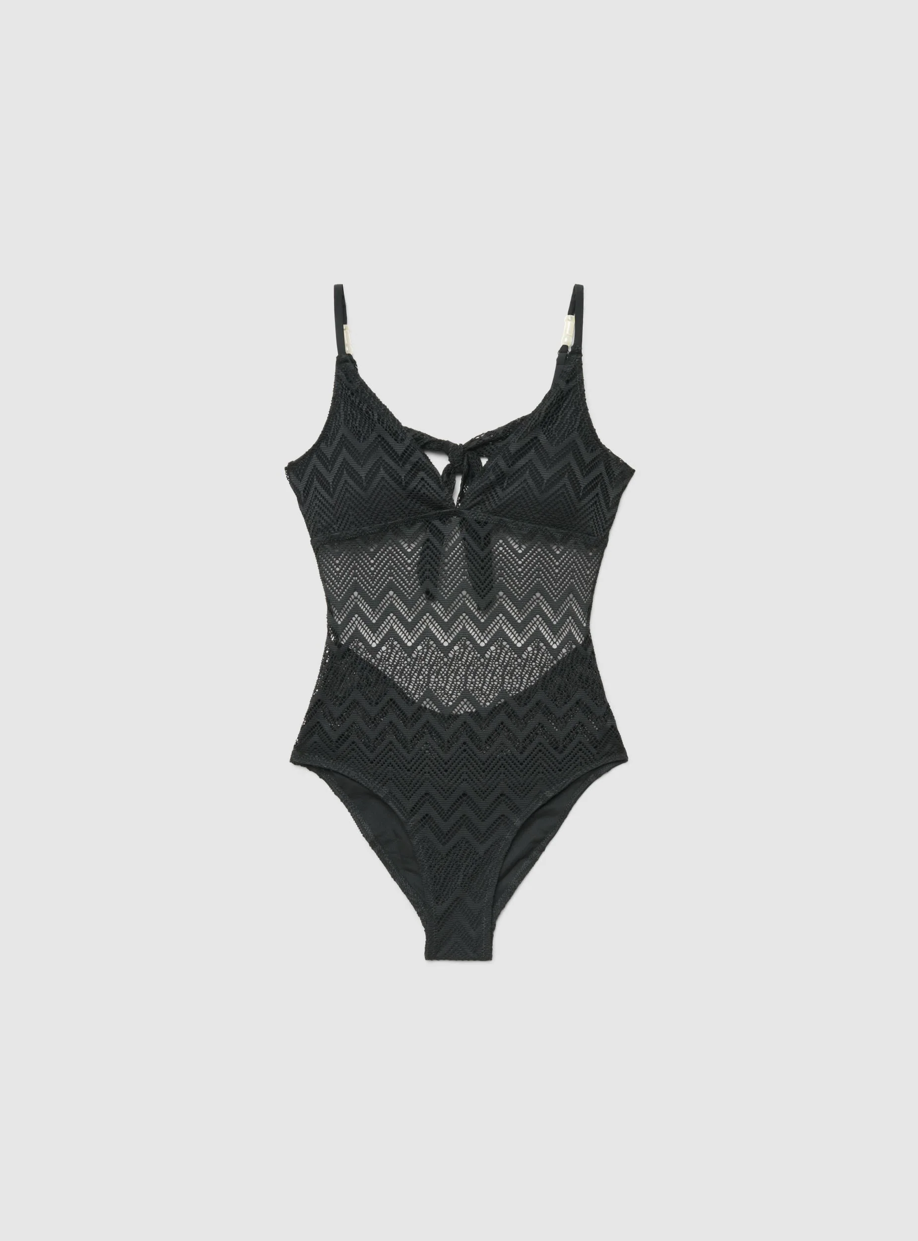 Costume intero con motivo a zig zag - Image 5