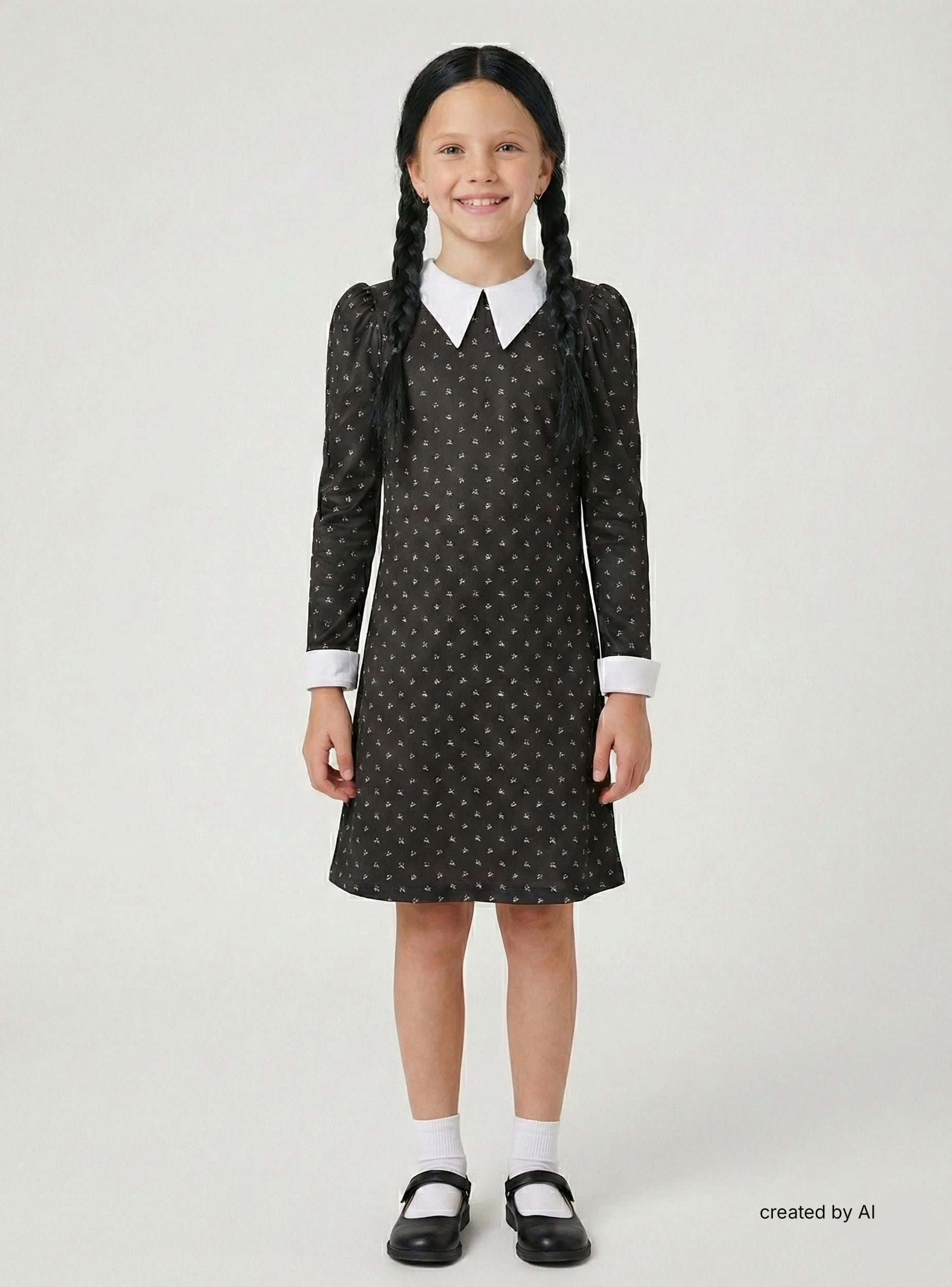 Costume Mercoledì Addams - Image 4