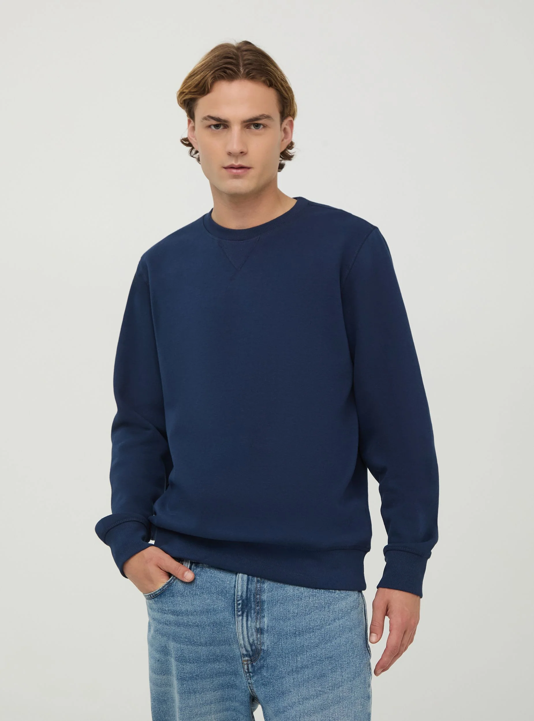 Felpa basic girocollo - Image 7