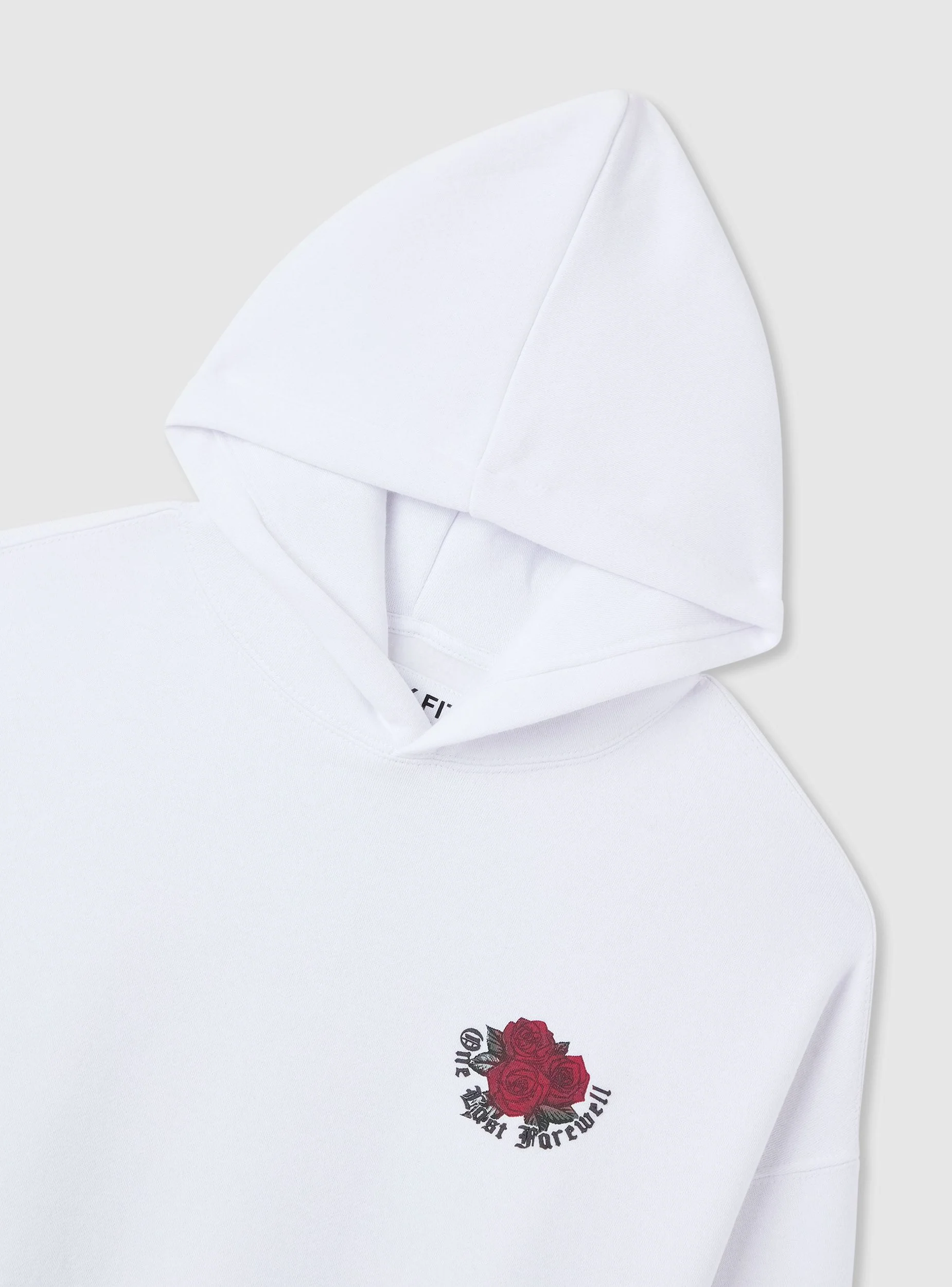 Felpa boxy fit con stampa rose fronte/retro - Image 4