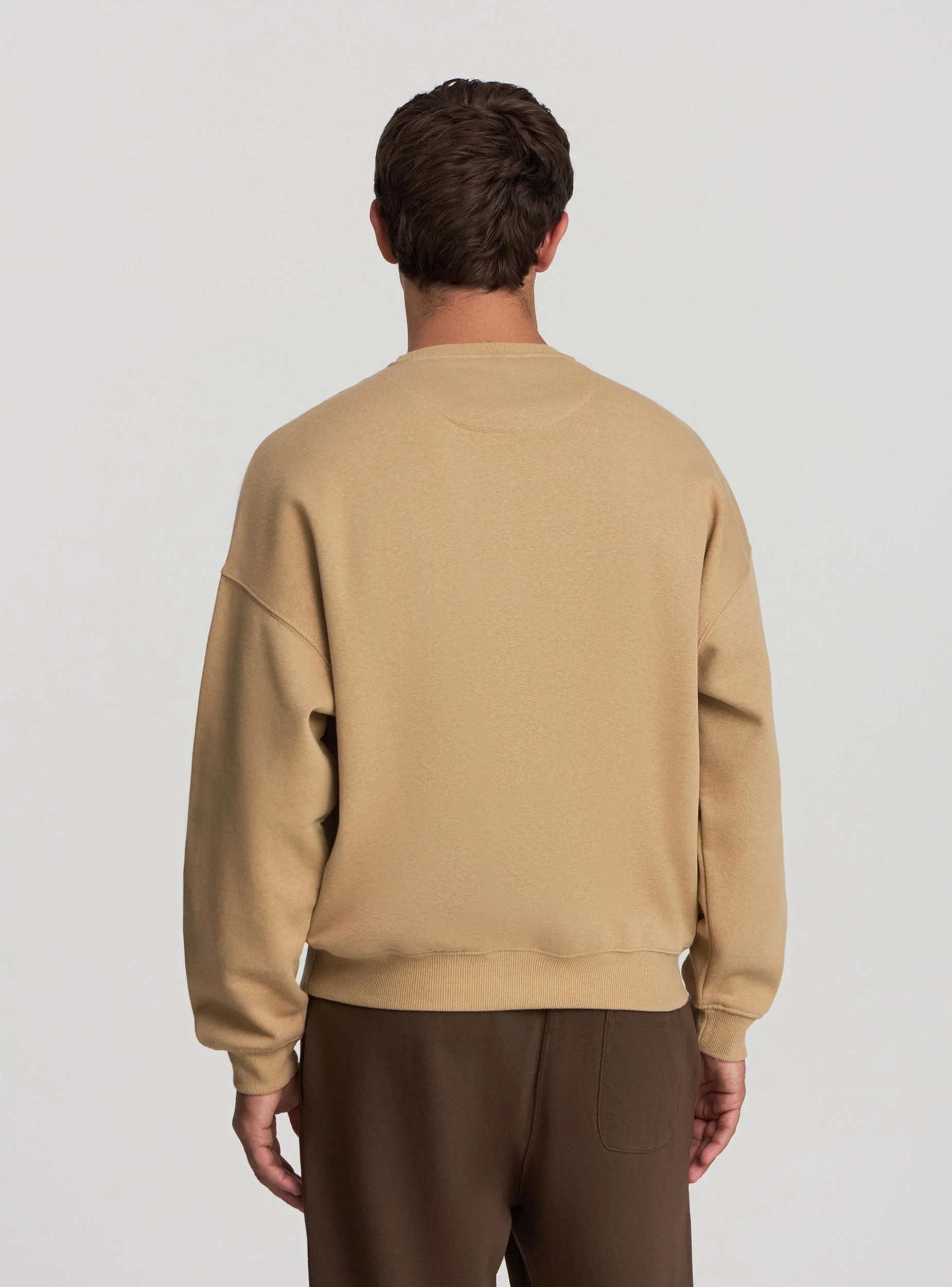 Felpa boxy fit girocollo - Image 4