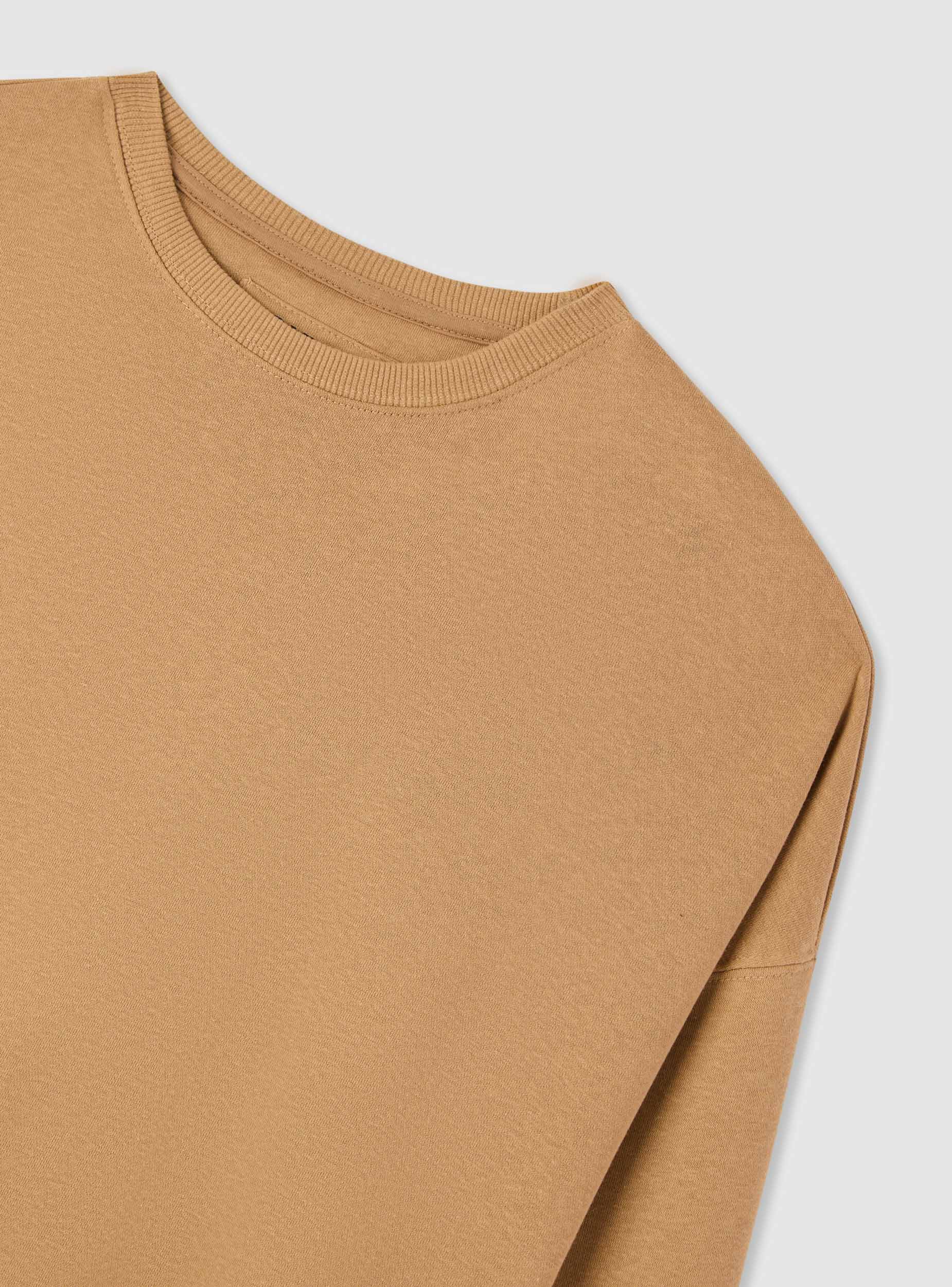 Felpa boxy fit girocollo - Image 6