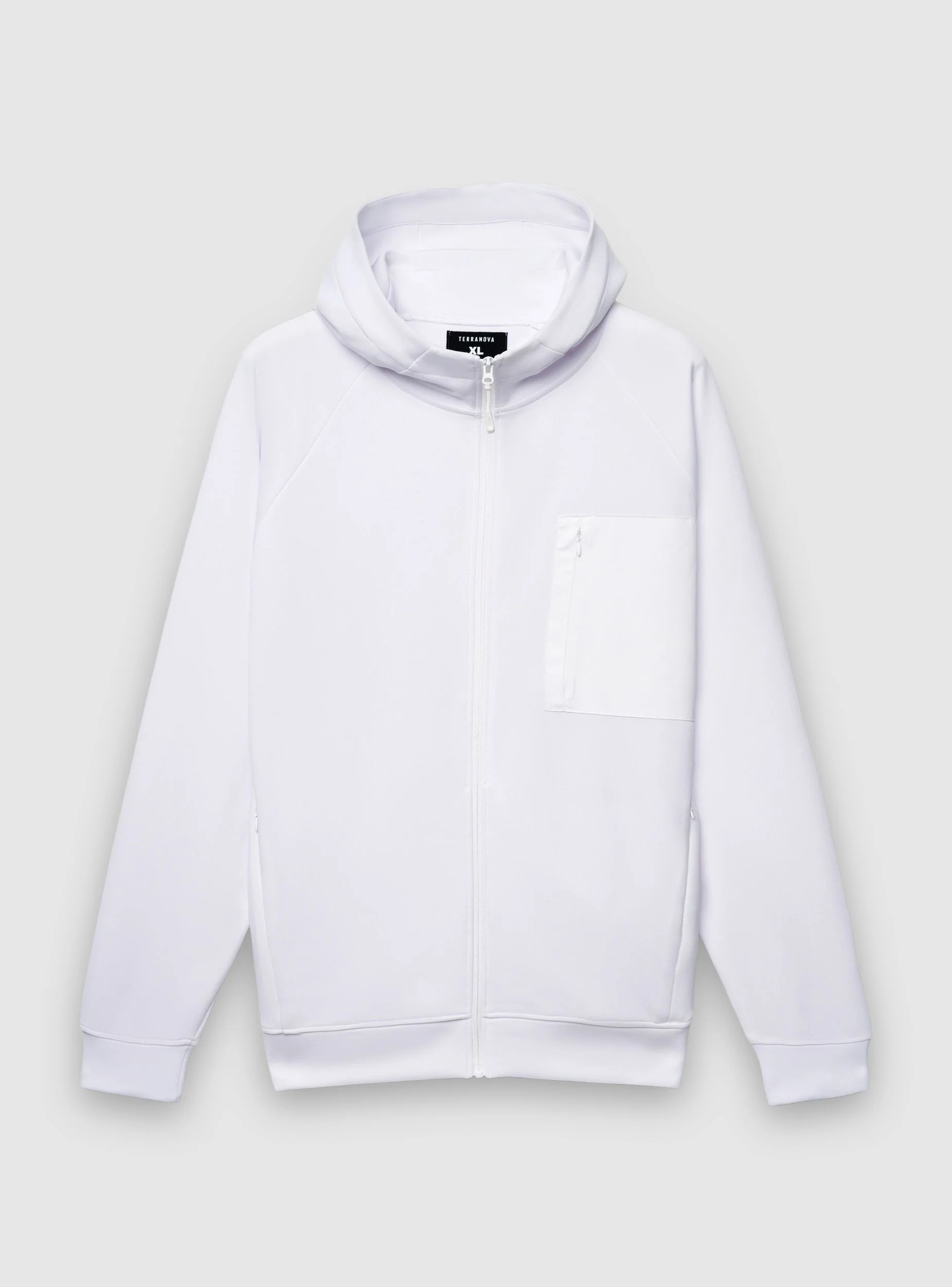 Felpa con cappuccio tessuto tecnico fleece - Image 6