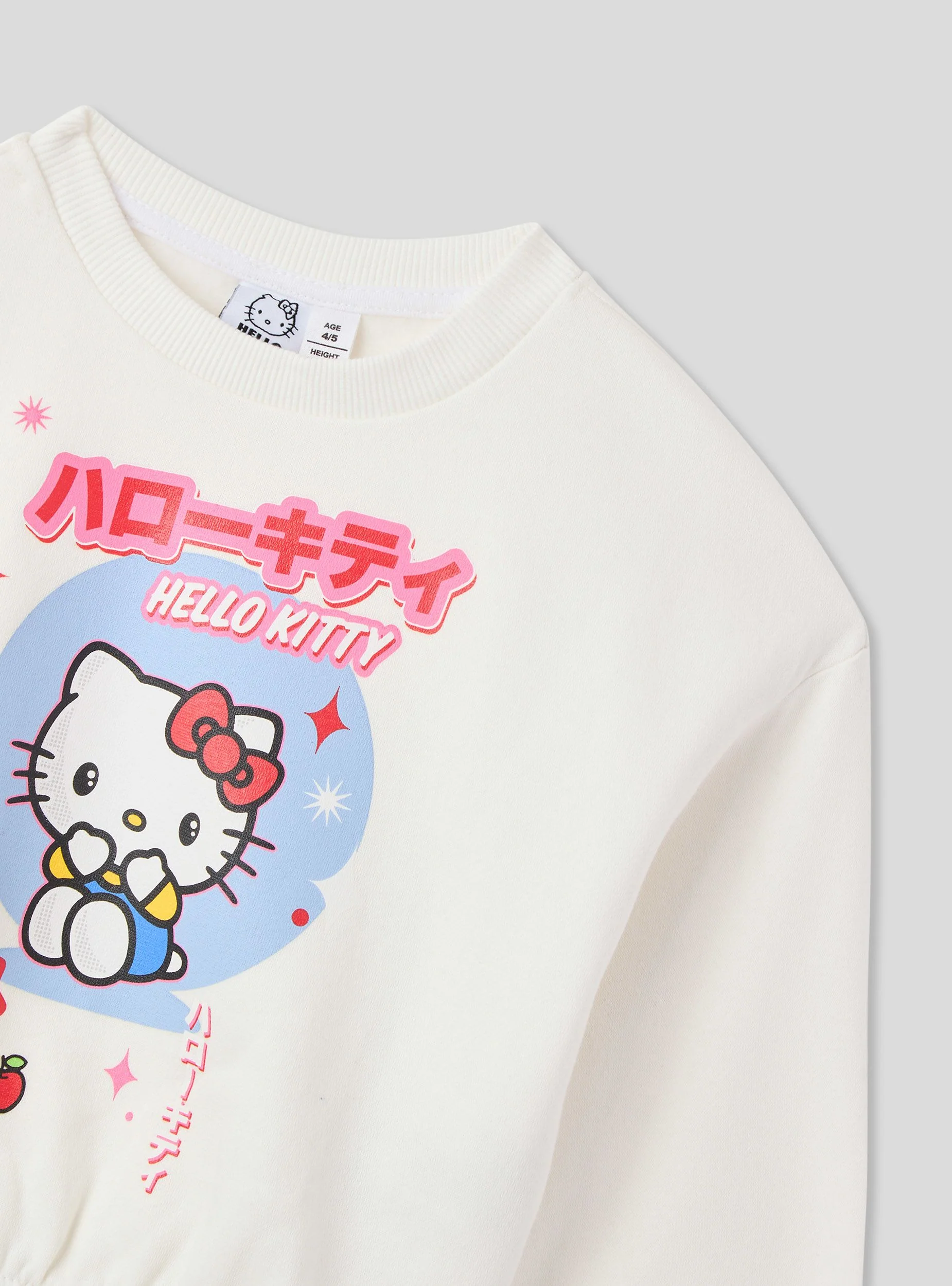 Felpa con stampa Hello Kitty® senza cappuccio - Image 6