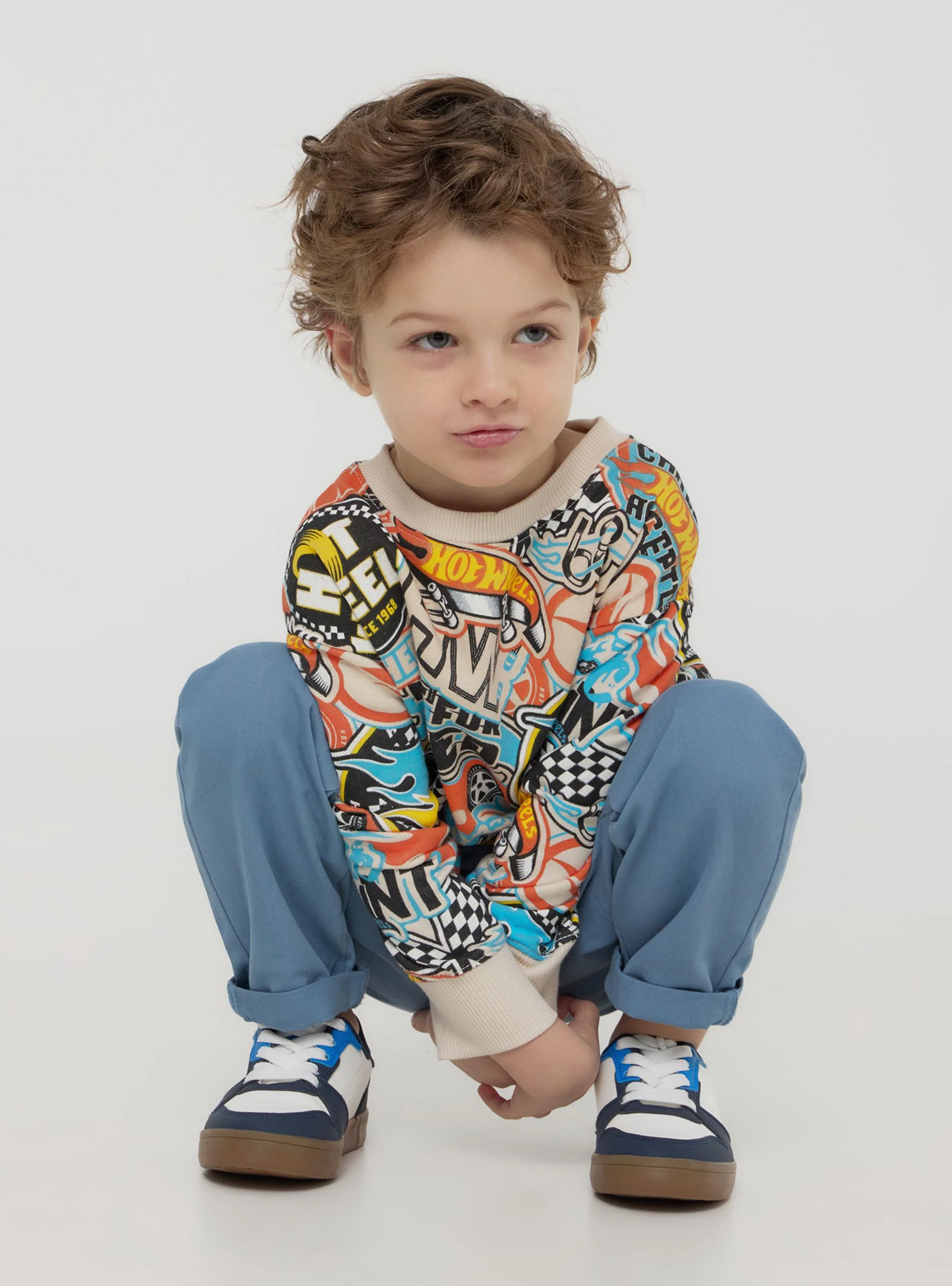 Felpa con stampa Hot Wheels® all-over - Image 4