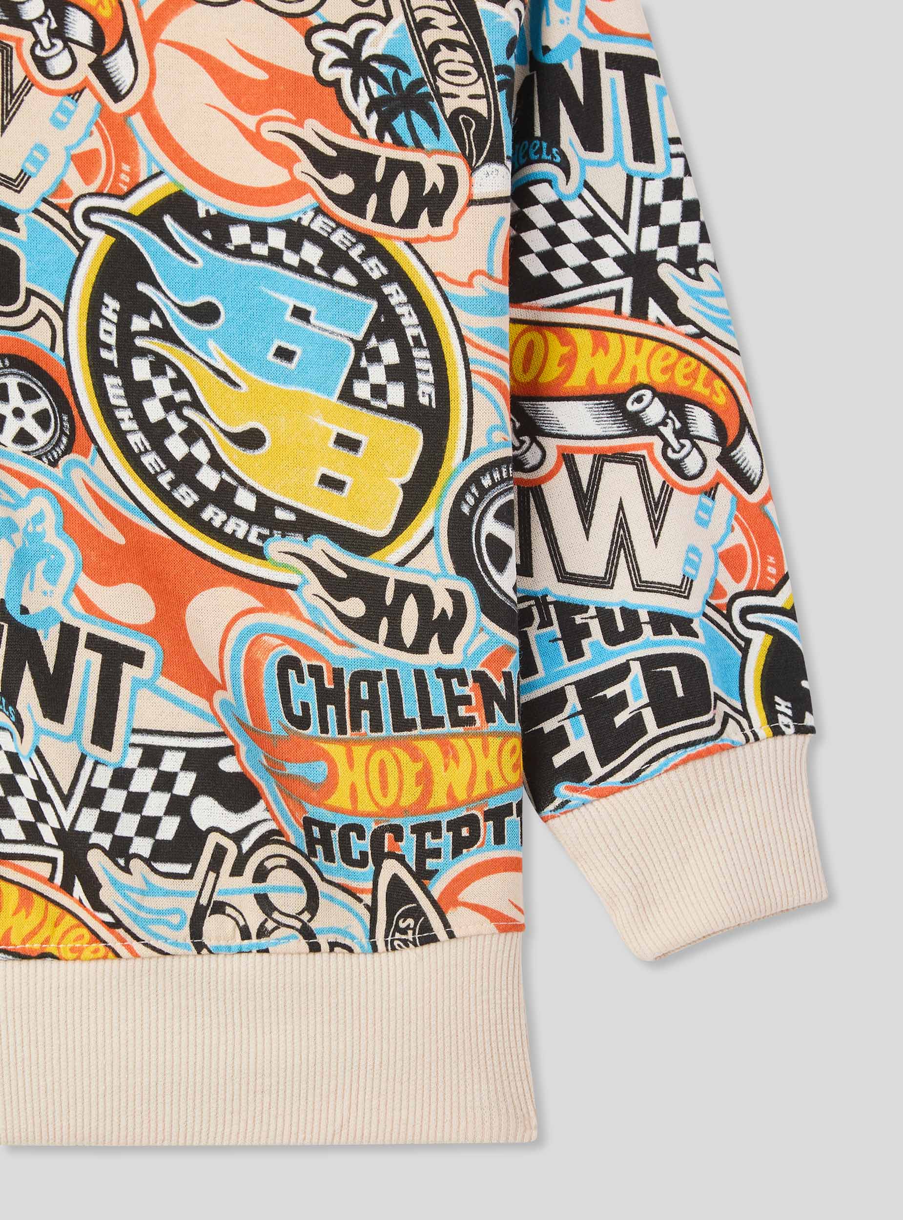 Felpa con stampa Hot Wheels® all-over - Image 5