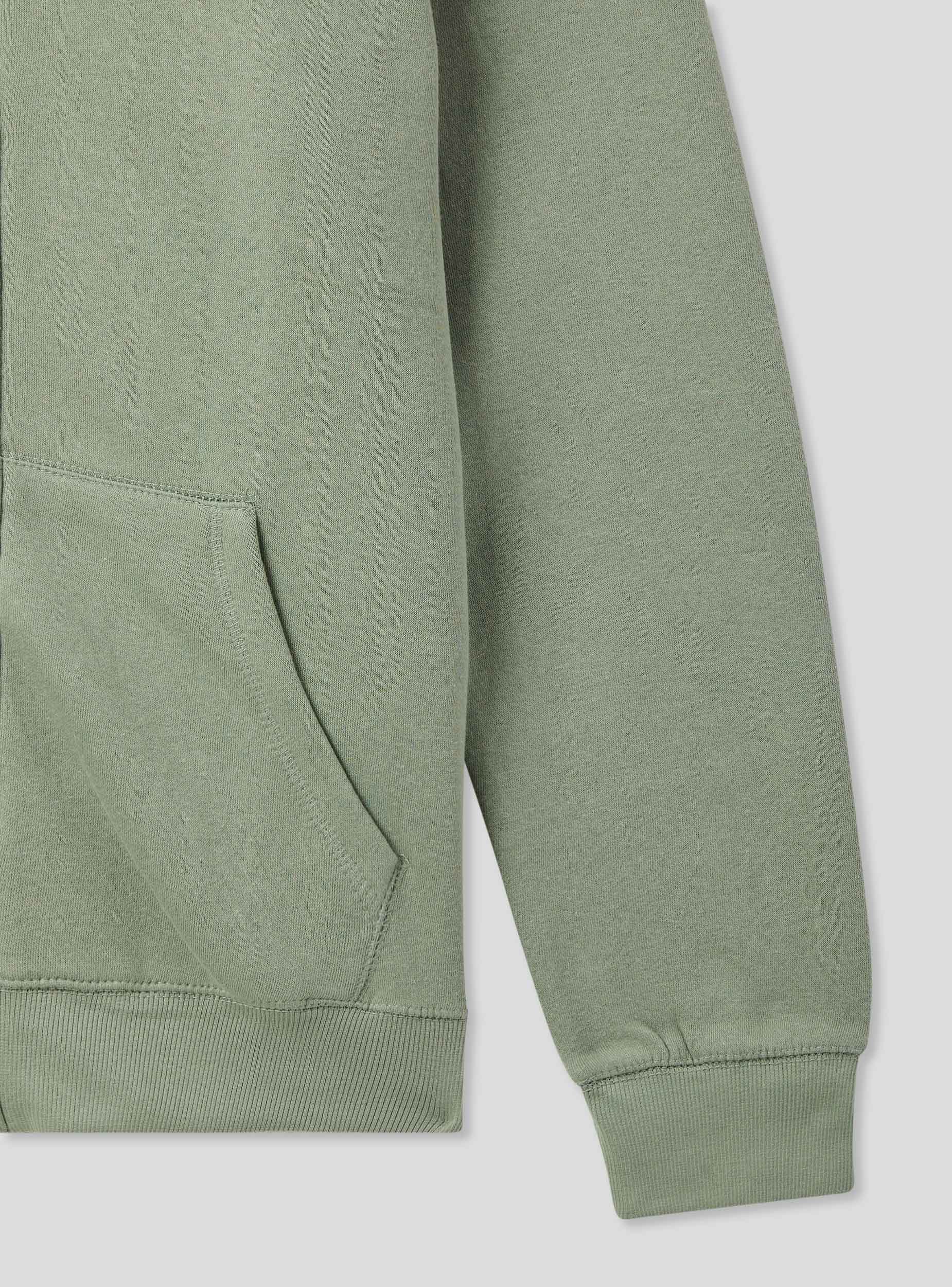 Felpa pesante con zip e cappuccio - Image 4