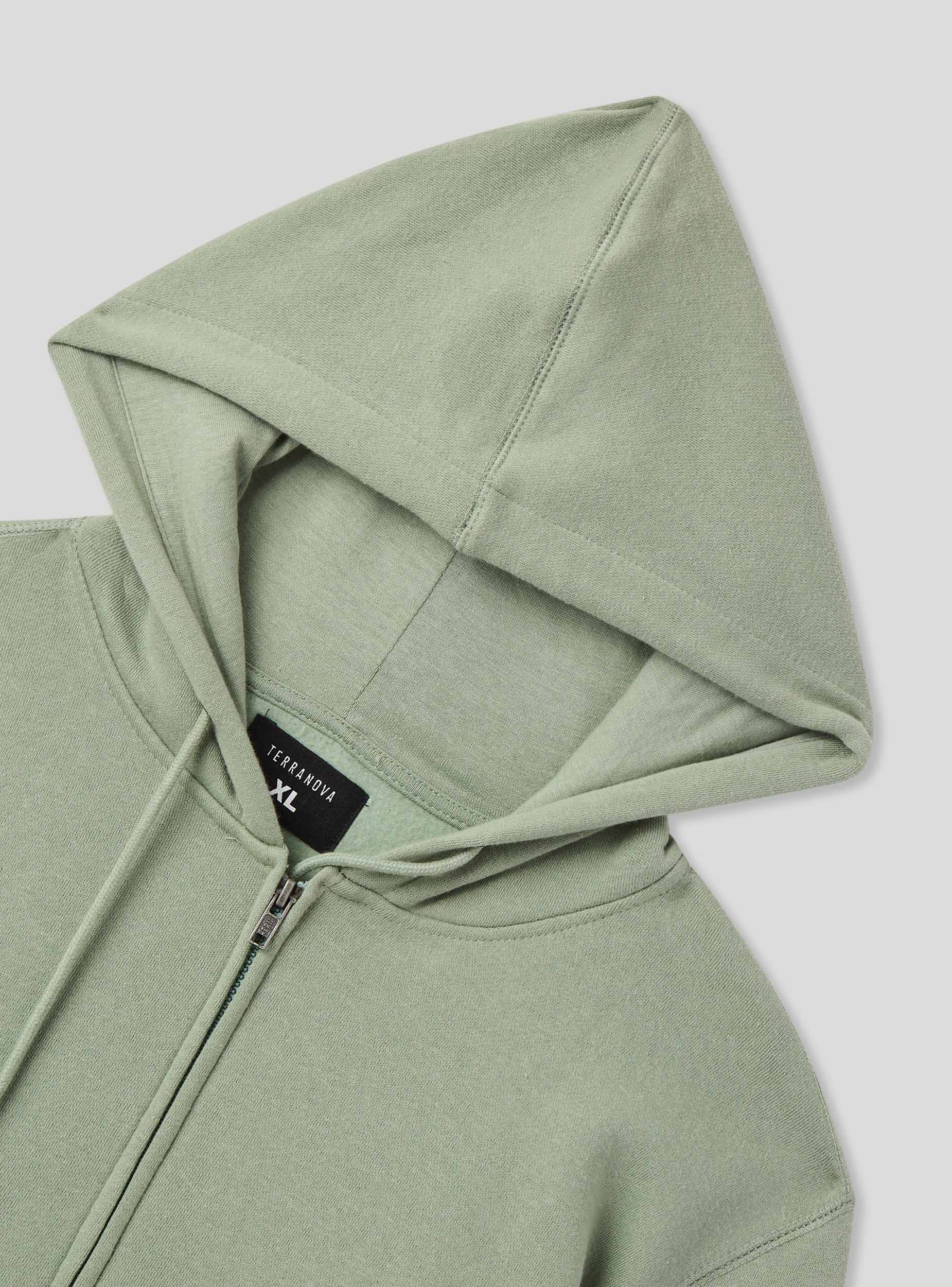 Felpa pesante con zip e cappuccio - Image 6