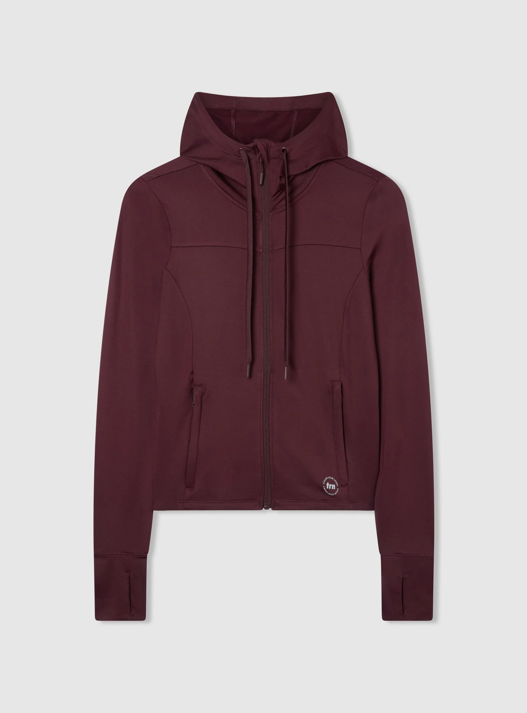 Felpa sportiva con cappuccio e zip - Image 6