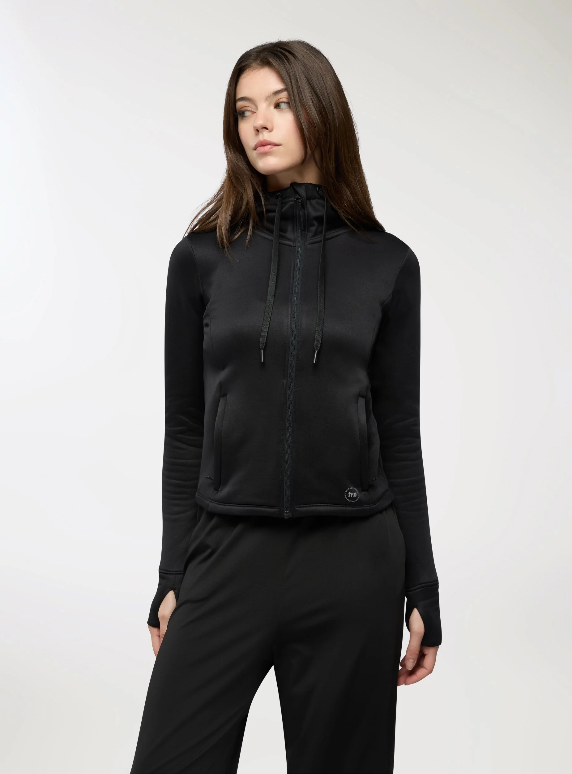 Felpa sportiva super thermal con cappuccio - Image 2