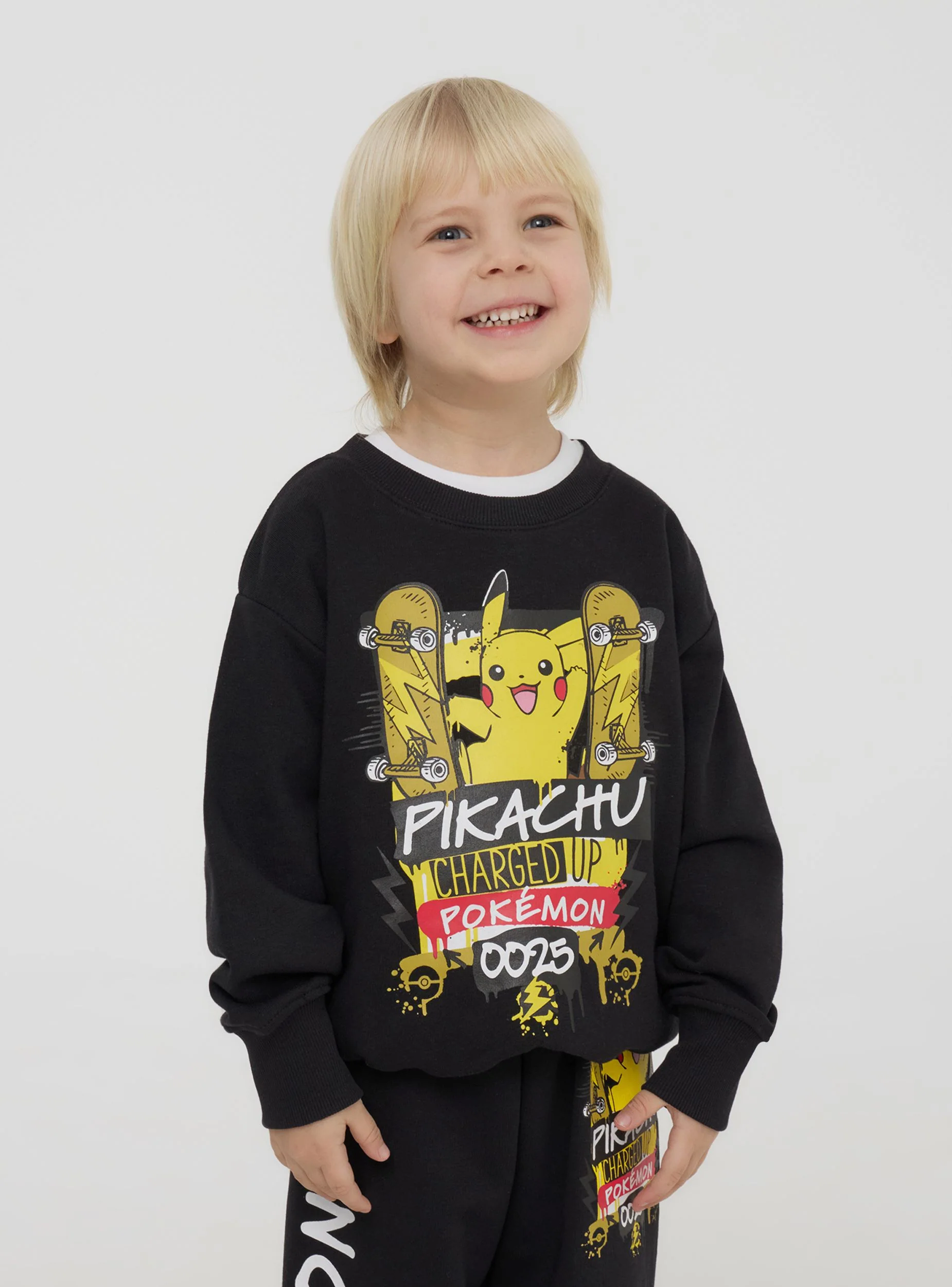 Felpa stampa Pokémon® senza cappuccio - Image 3