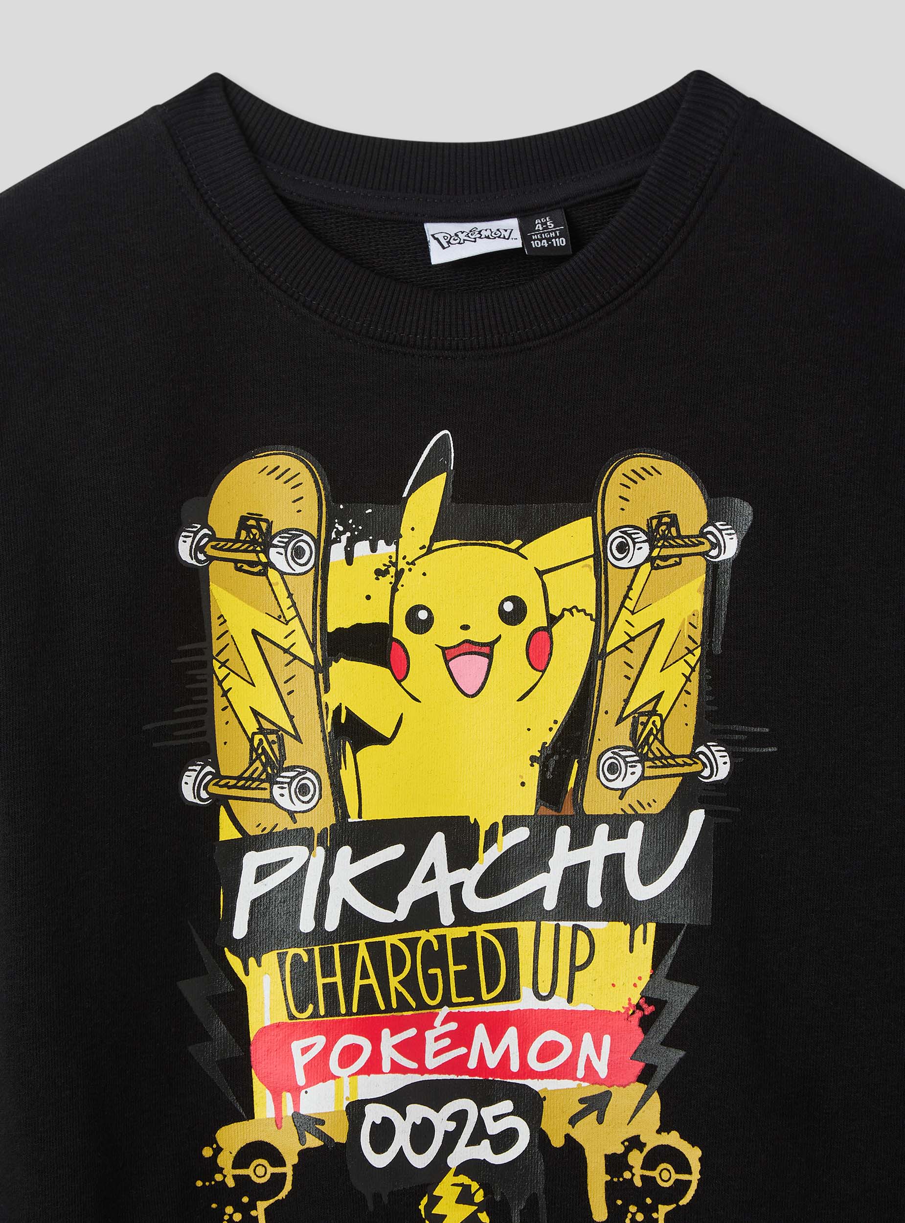 Felpa stampa Pokémon® senza cappuccio - Image 5