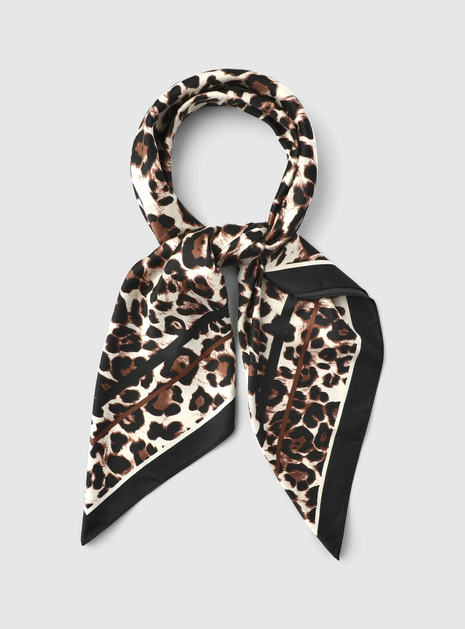 Foulard con stampa animalier - Image 4