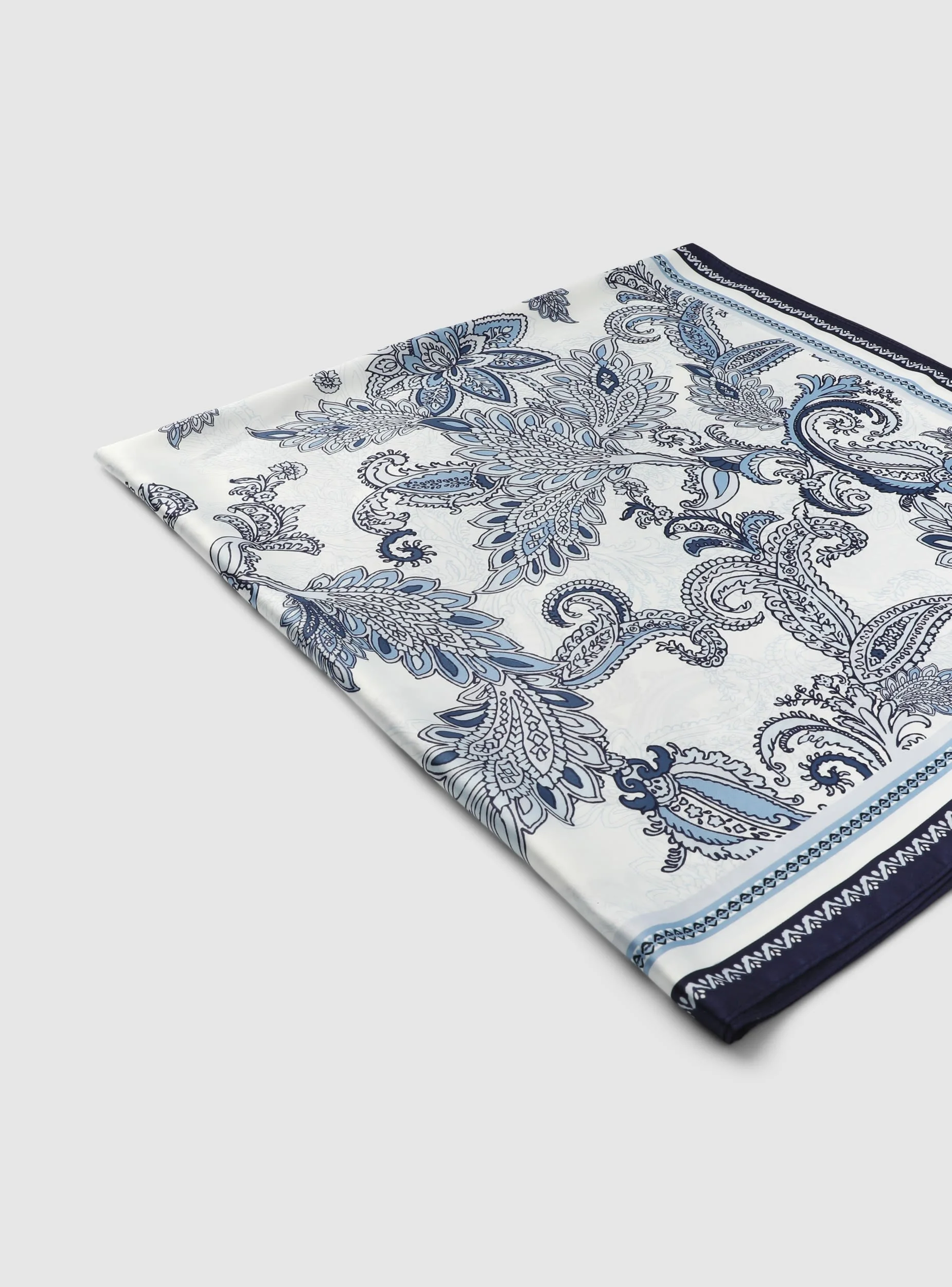 Foulard con stampa paisley - Image 3