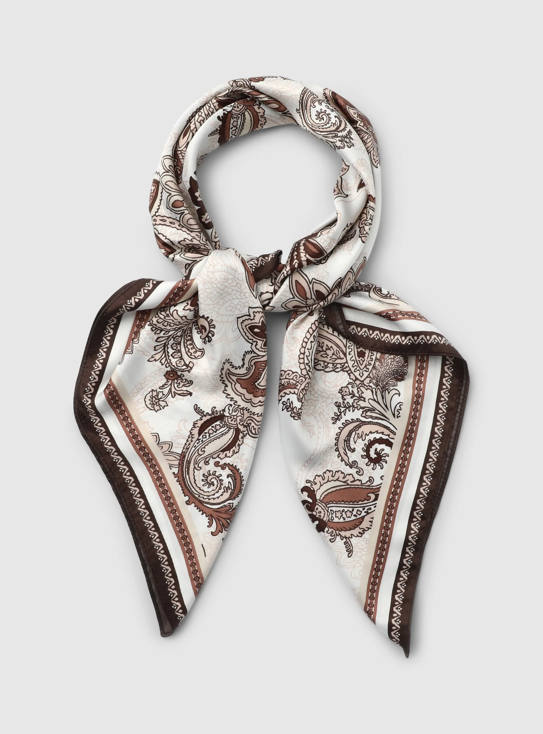 Foulard con stampa paisley - Image 2