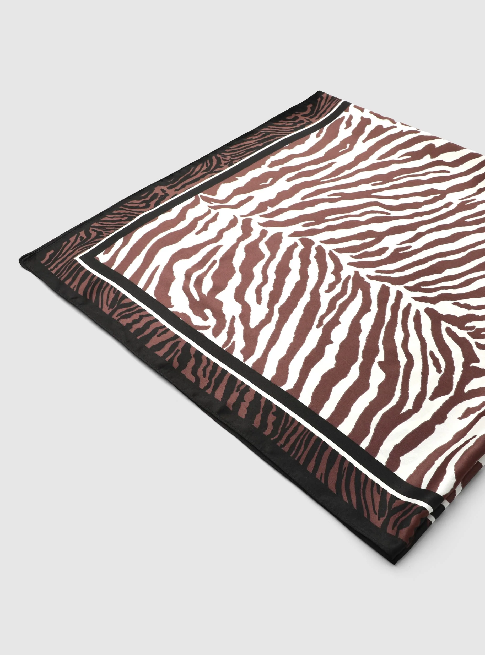Foulard con stampa zebrata - Image 3