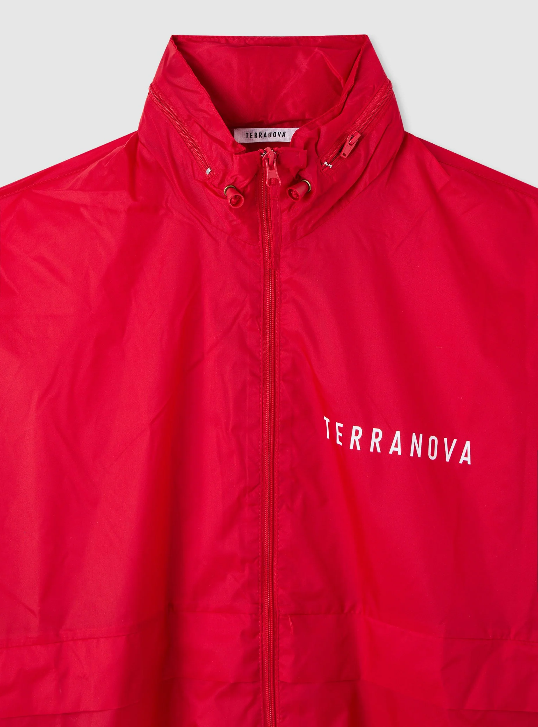 Giacca antipioggia con zip e coulisse - Image 2